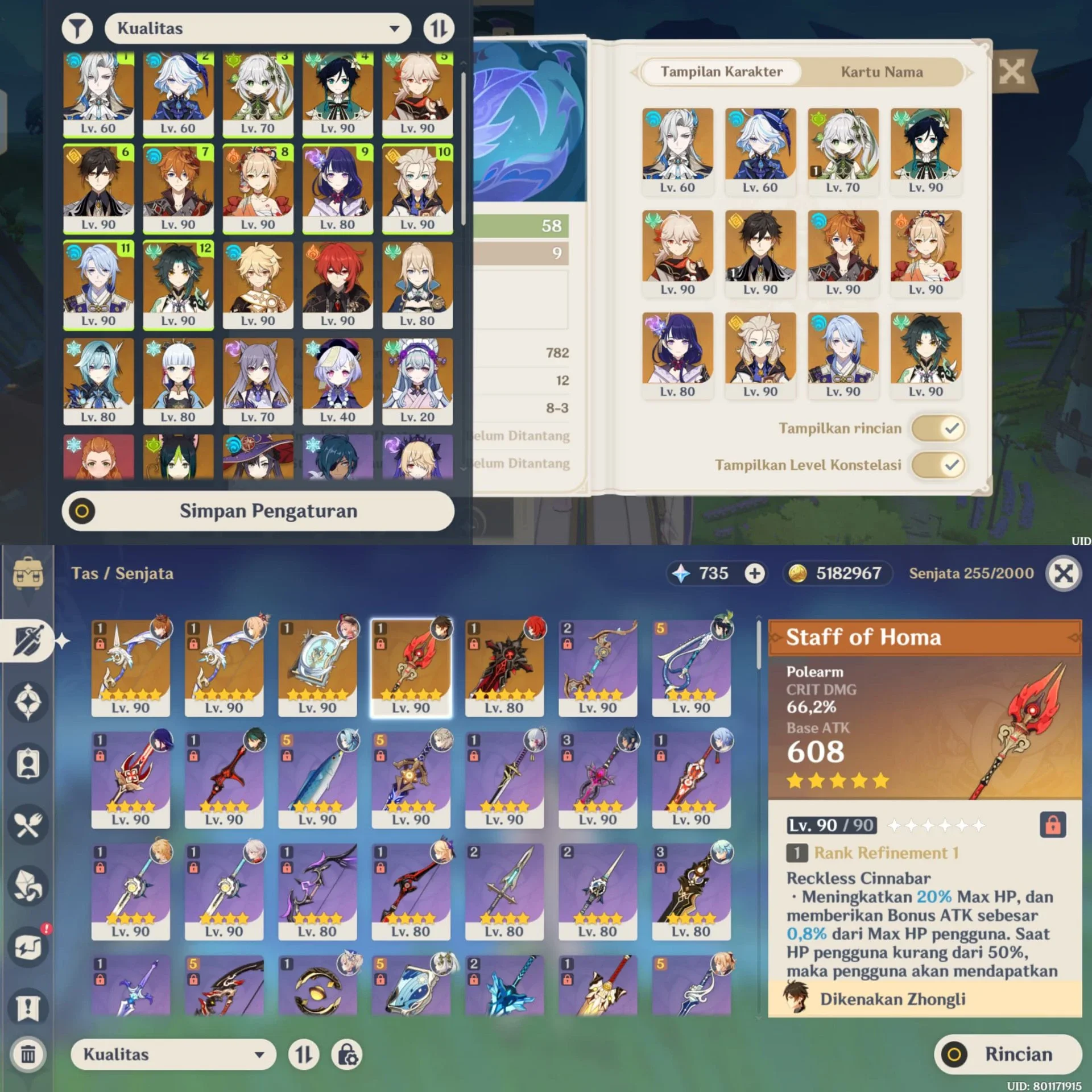 ACCOUNT GENSHIN DEADLINK