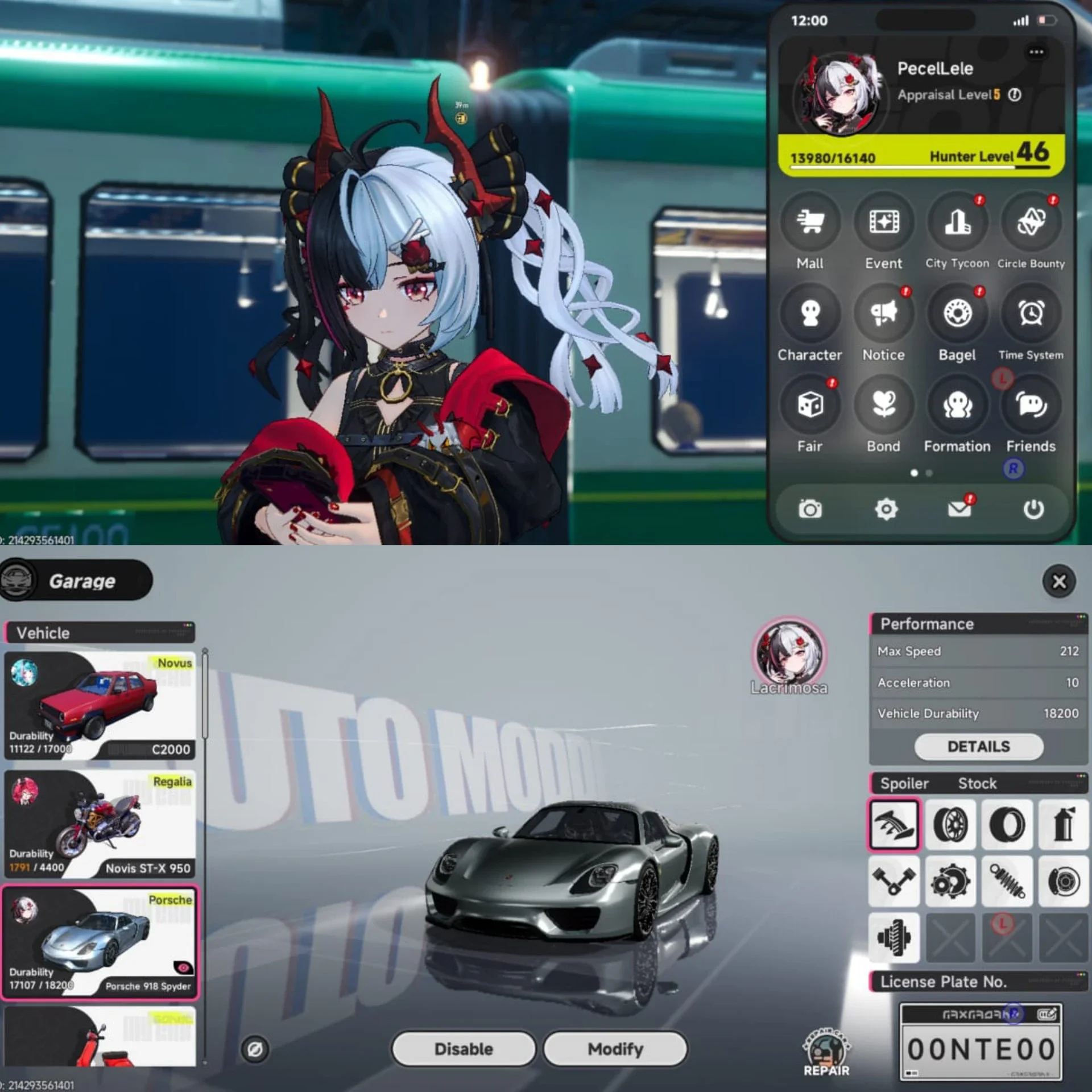 LACRIMOSA SKIN + PORSCHE