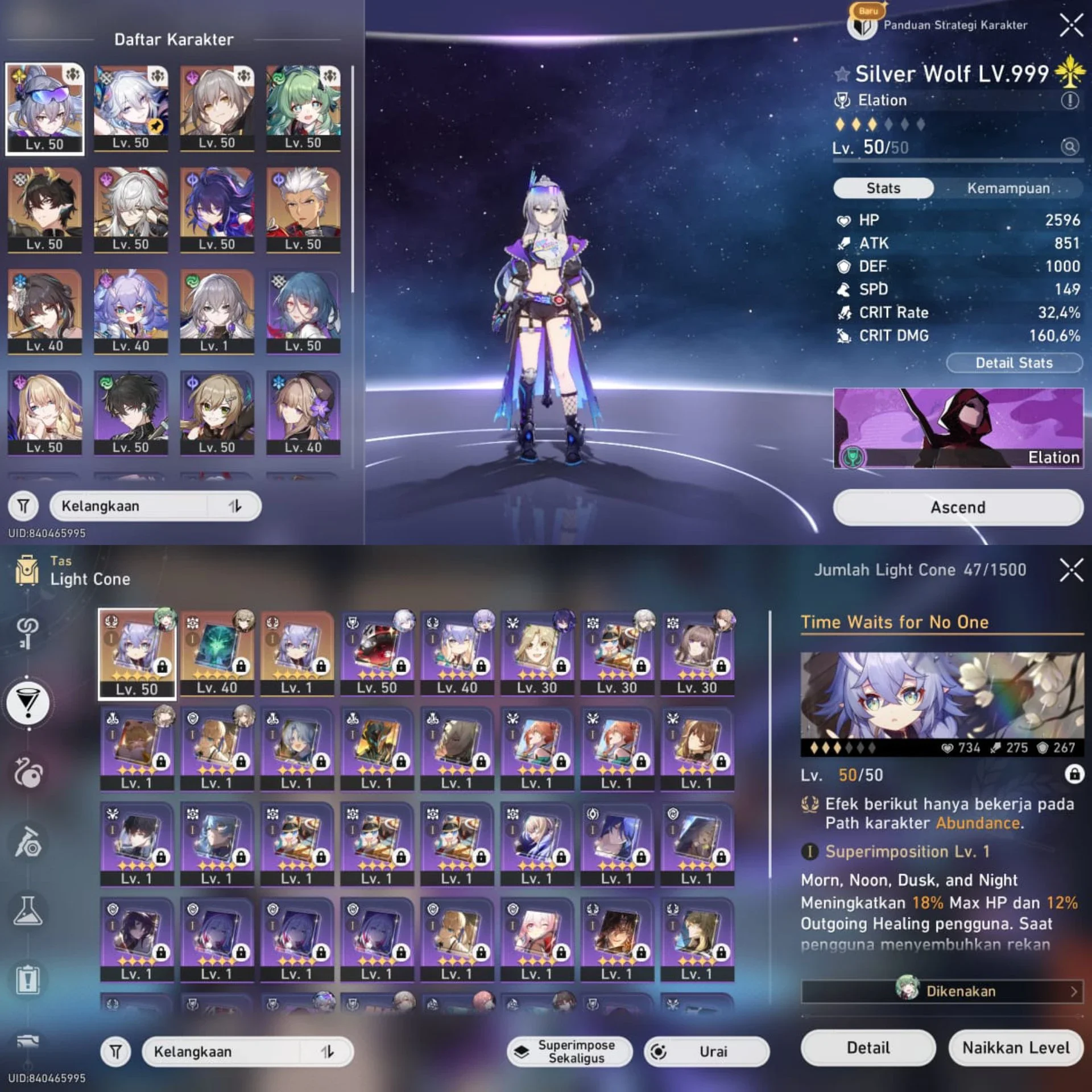 SW999 TEAM, 40+ TIKET EMAS