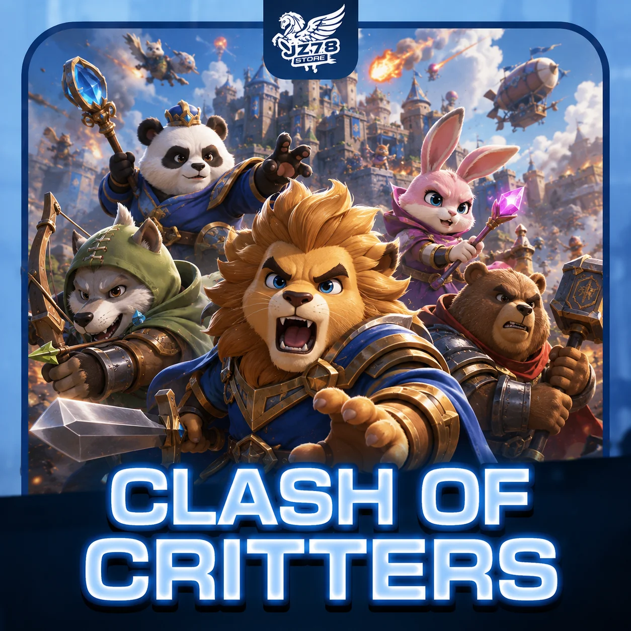 Clash of Critters - via Login