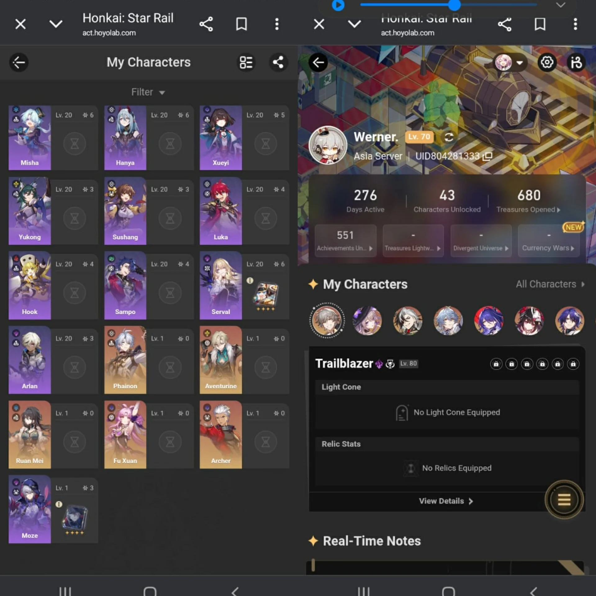 AKUN HSR 1.0