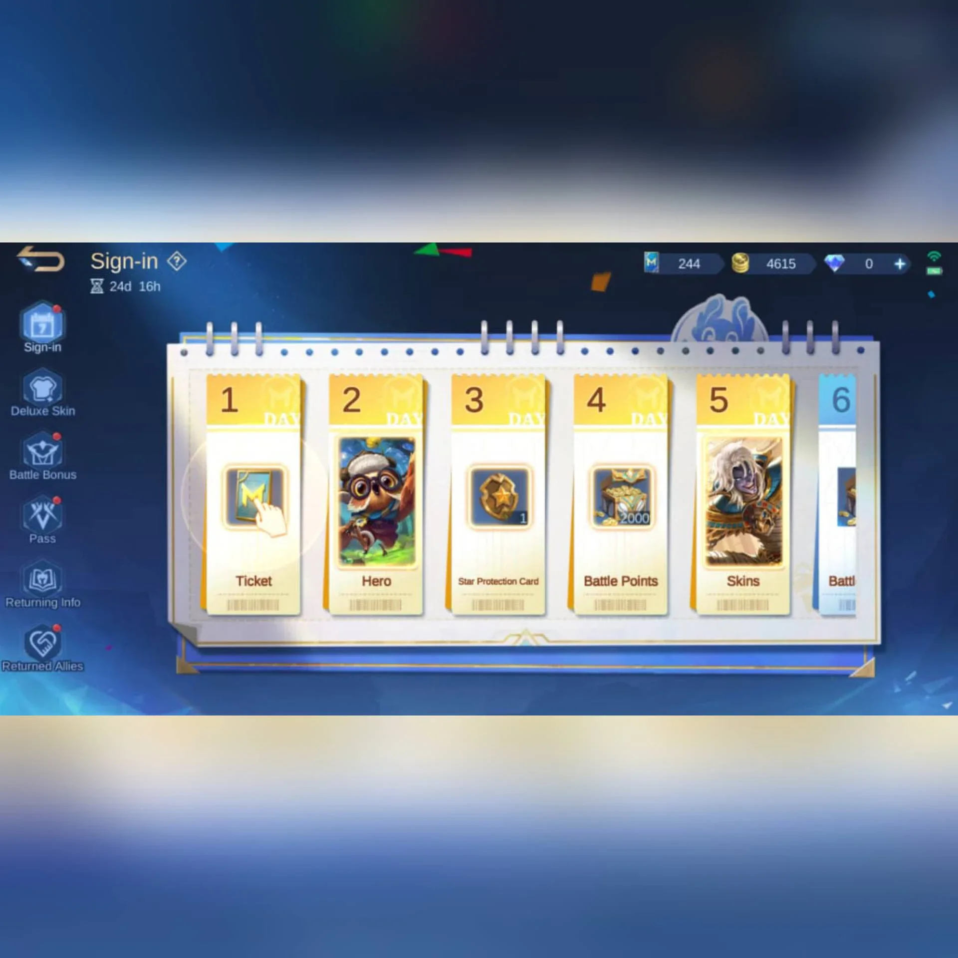 LEGEND LUNOX, KOF GUSION VALIR KARINA, TRANSFORMER X-BORG ROGER, EXORCIST YUZHONG, ALLSTAR MOSKOV, DLL.