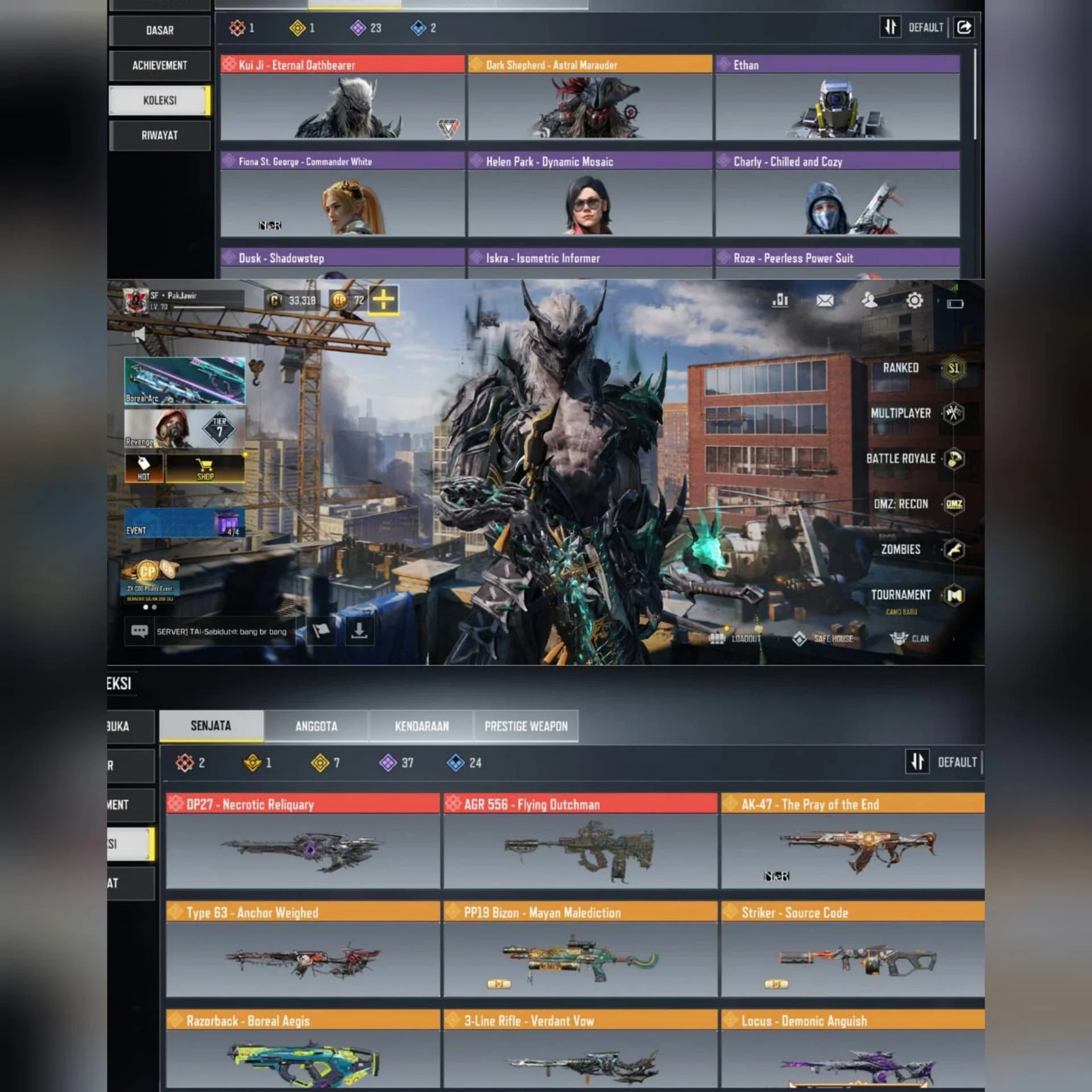 AKUN CODM GARENA