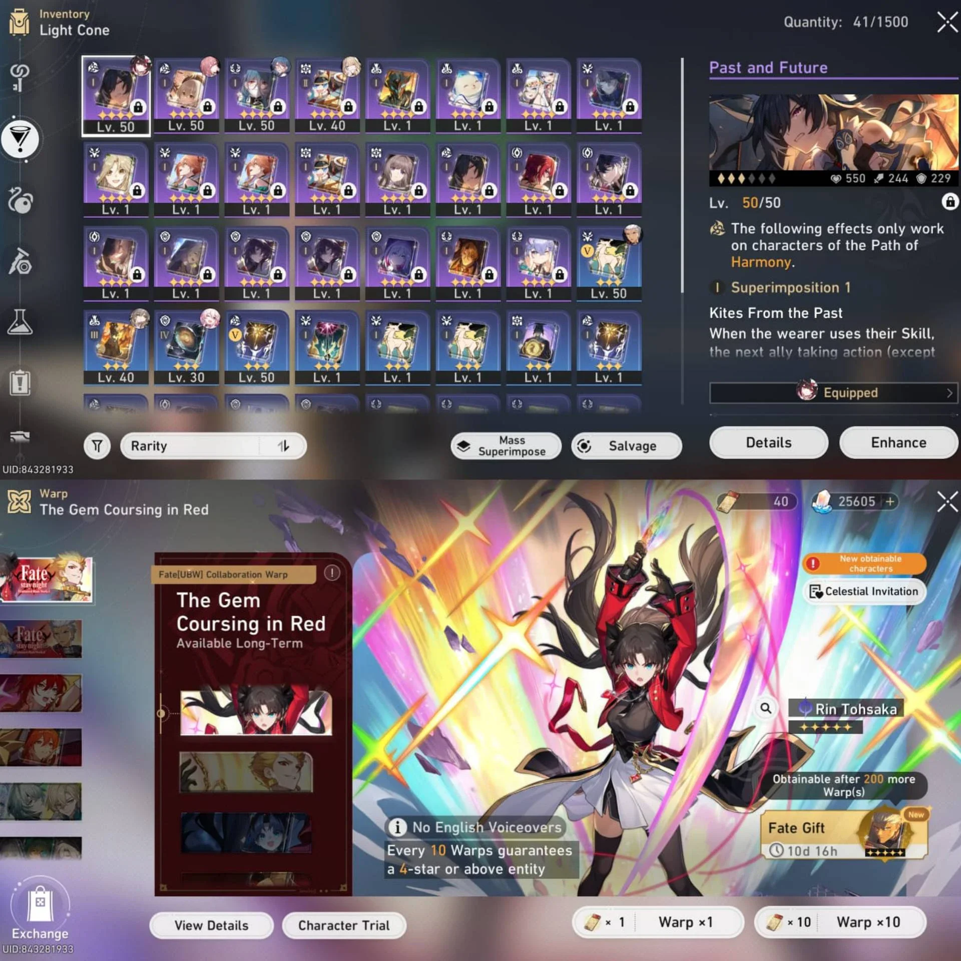 AKUN REROLL HSR
