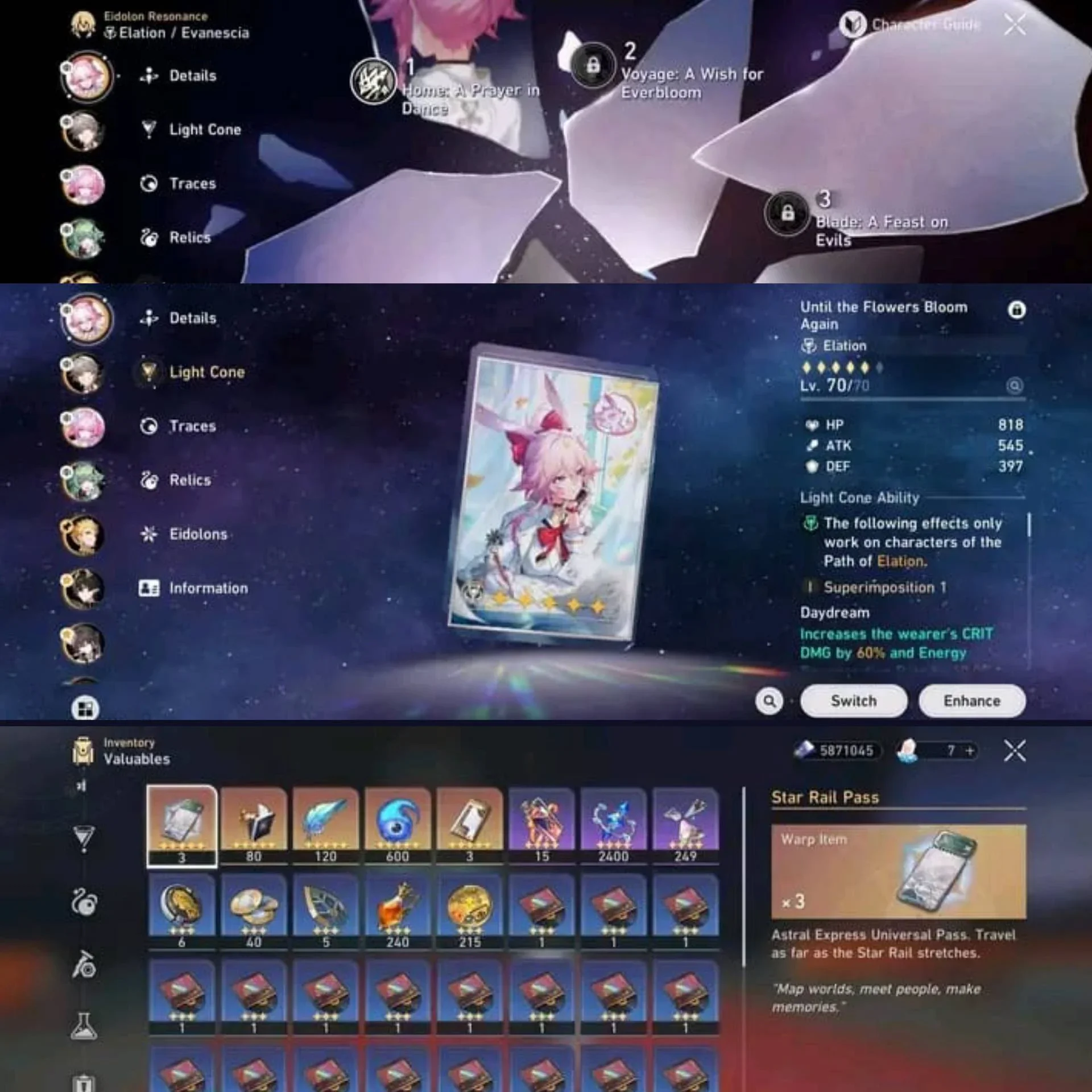 EVA E1S1 ALL UNSET