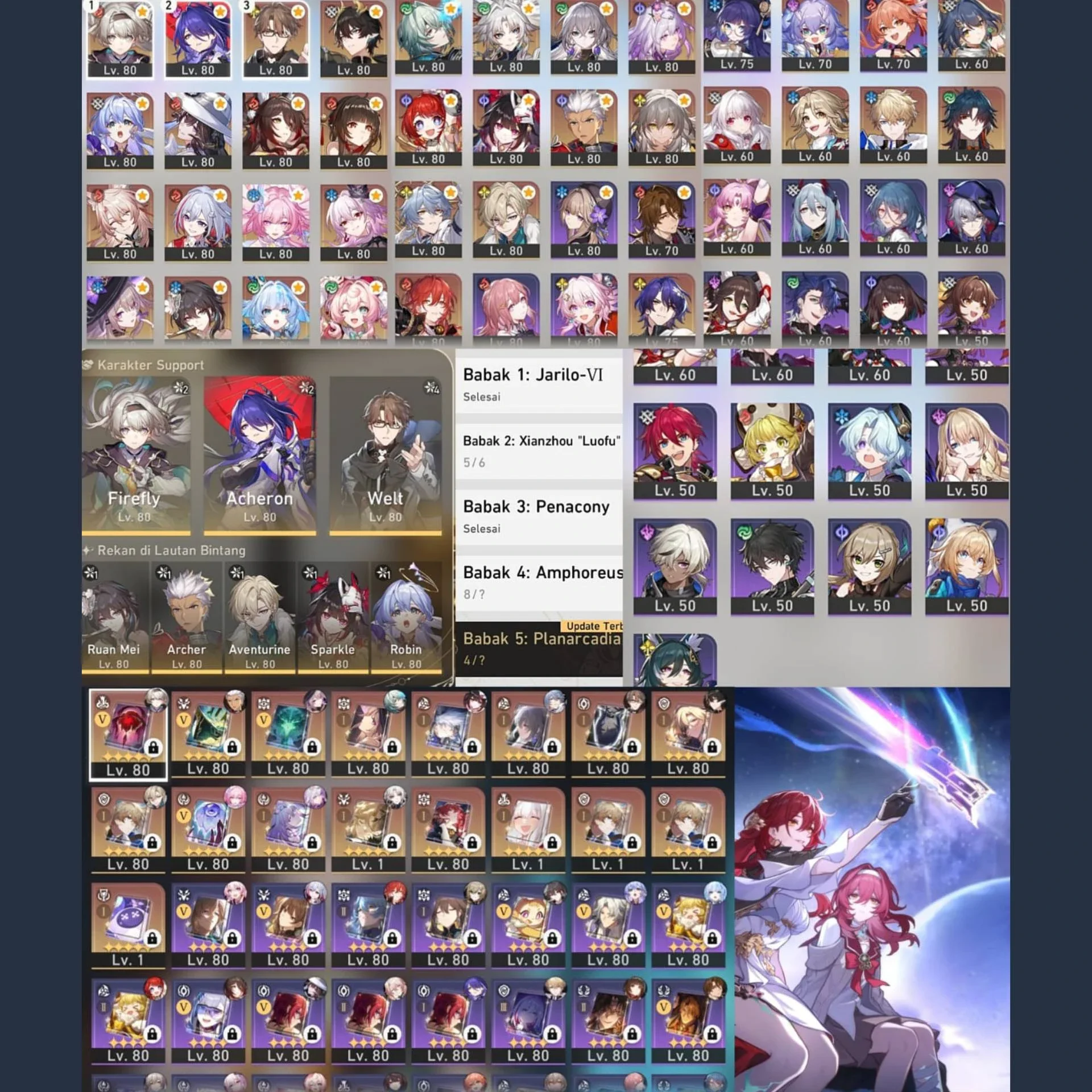 AKUN END GAME GENSHIN & HSR