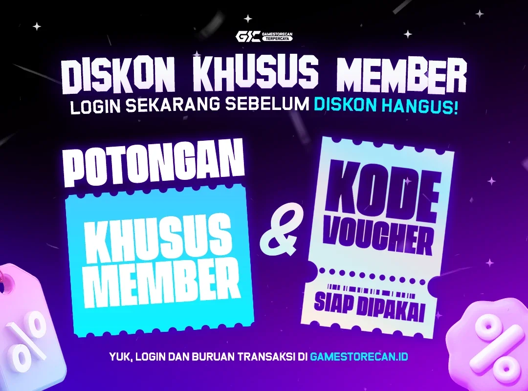 Diskon Khusus Member Setia!