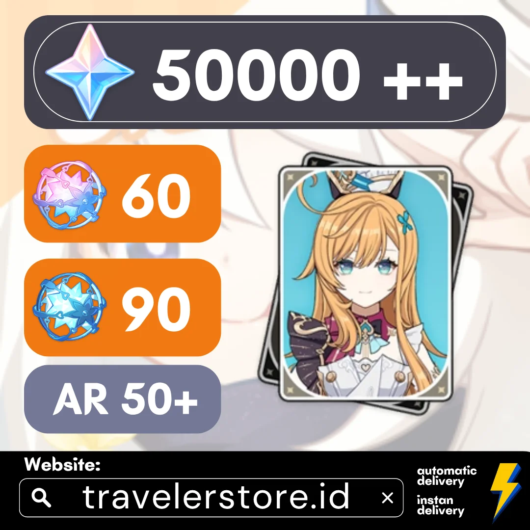 Escoffier + 50000 Primogems Asia