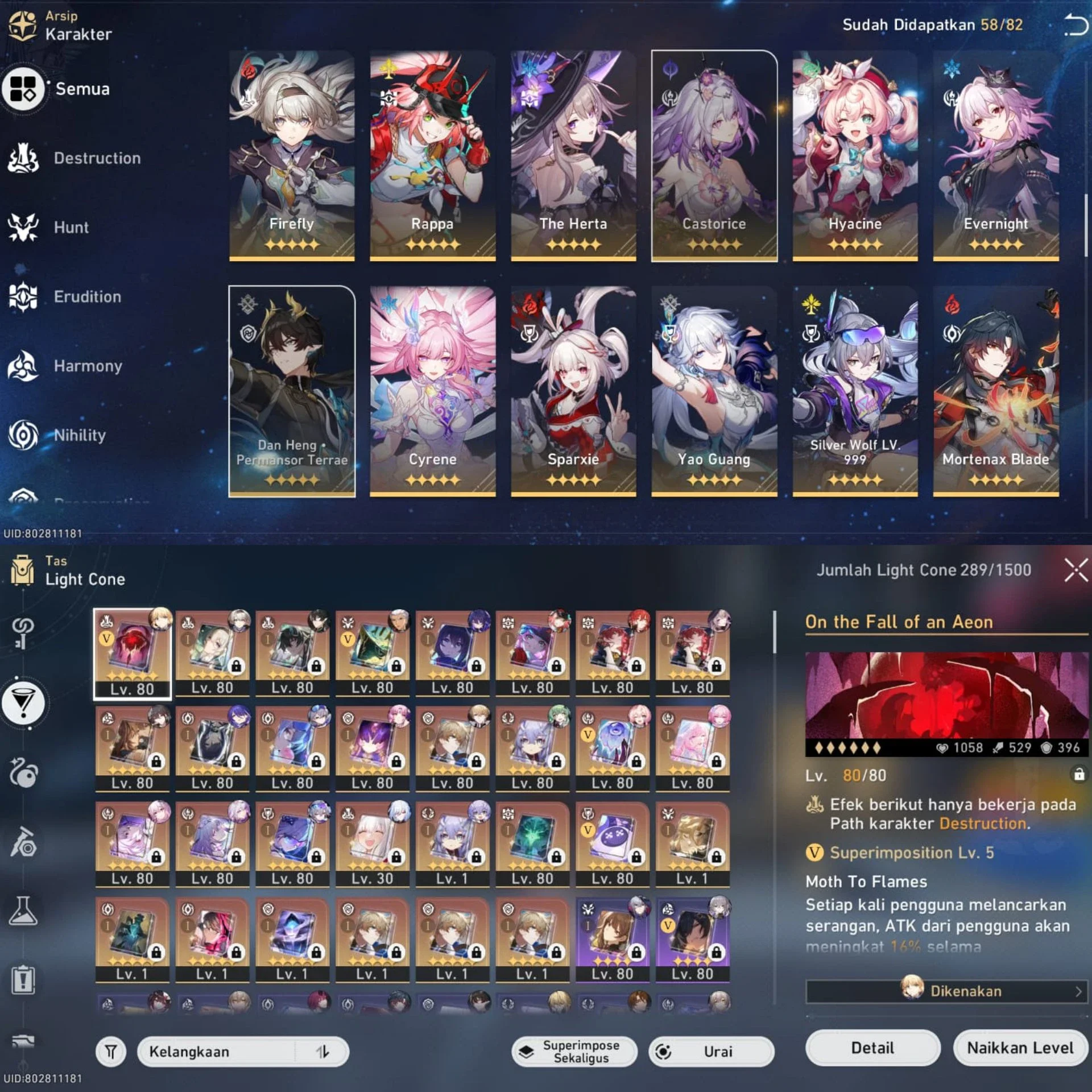 WTS AKUN EZ END GAME 28 LIMIT + 12 SIGN