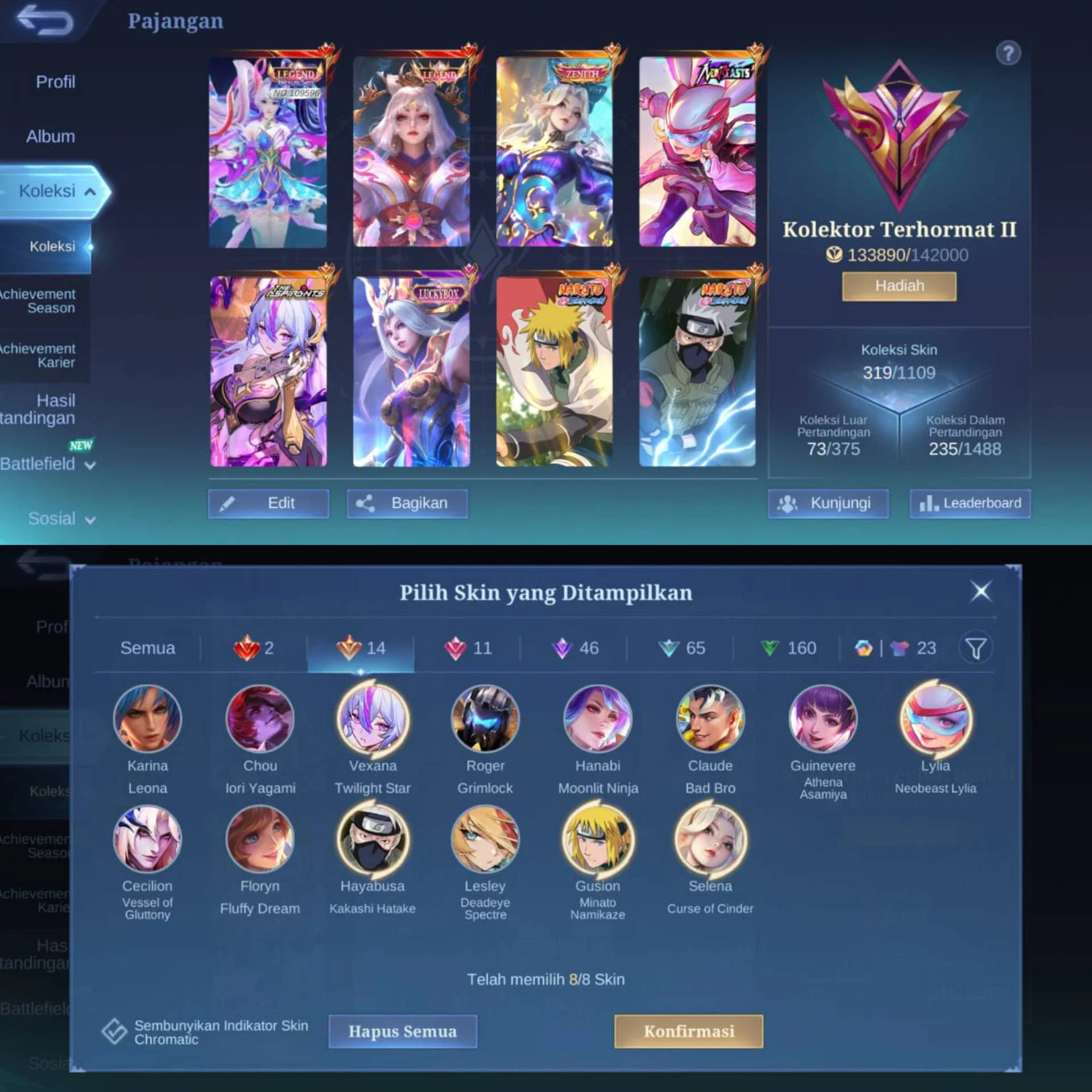 AKUN USER MAGE