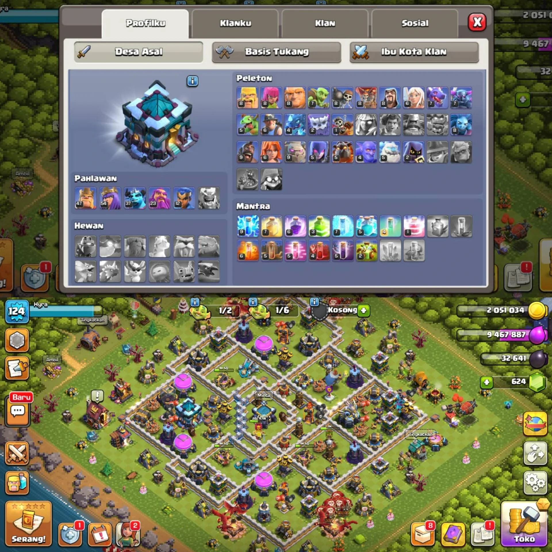 TH 13 BARU UP