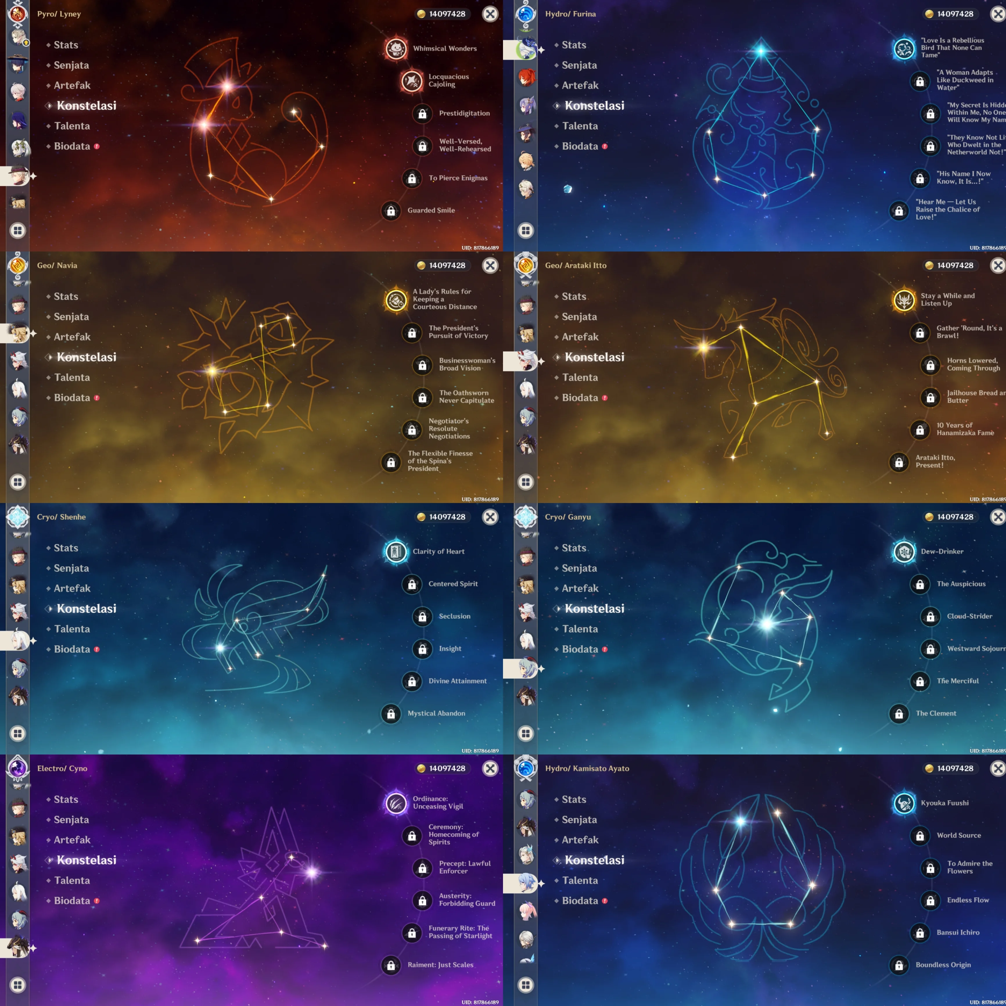 83 LIMITED INC CONS | USERNAME UNSET