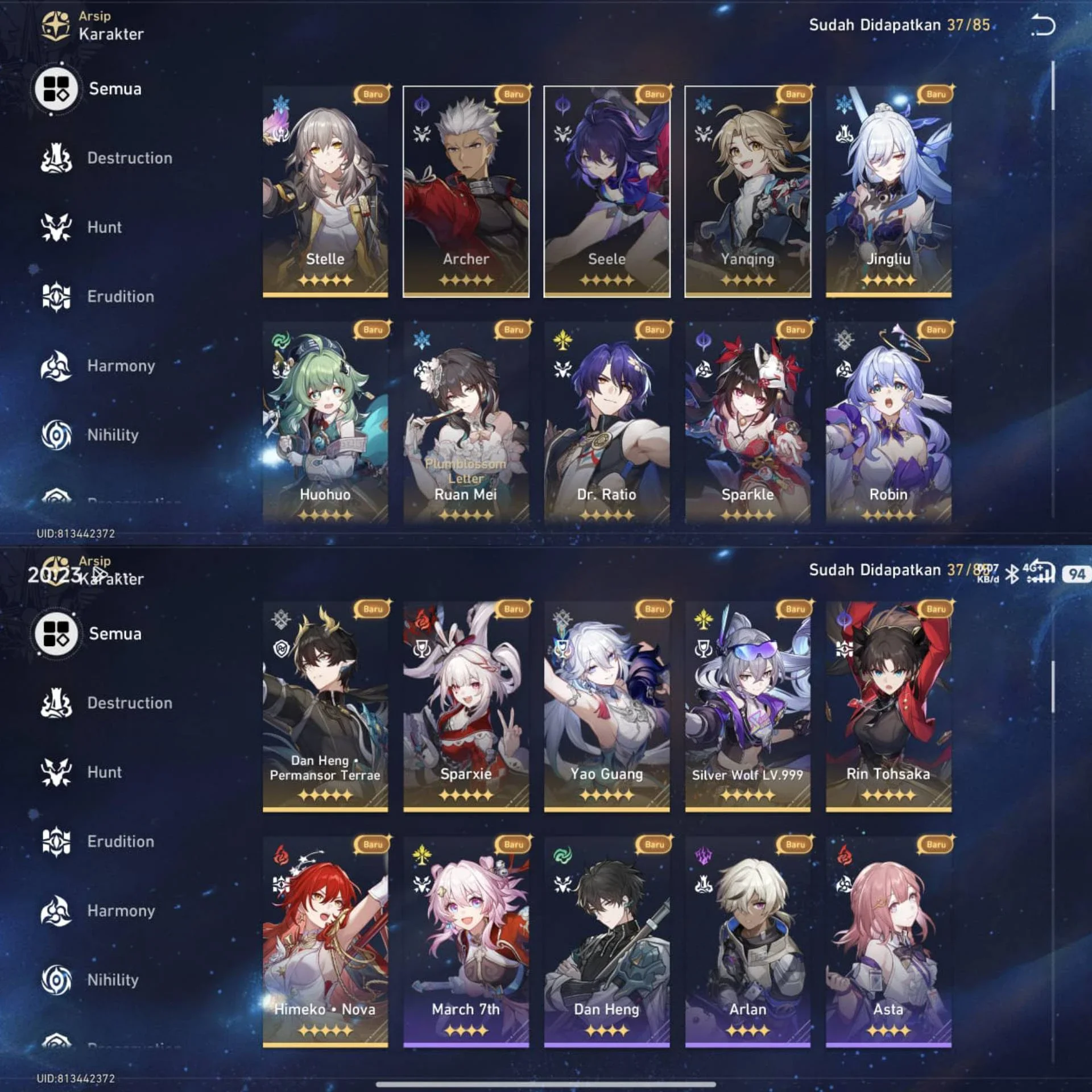HIMEKO NOVA E2, SILVER WOLF FULL TIM
