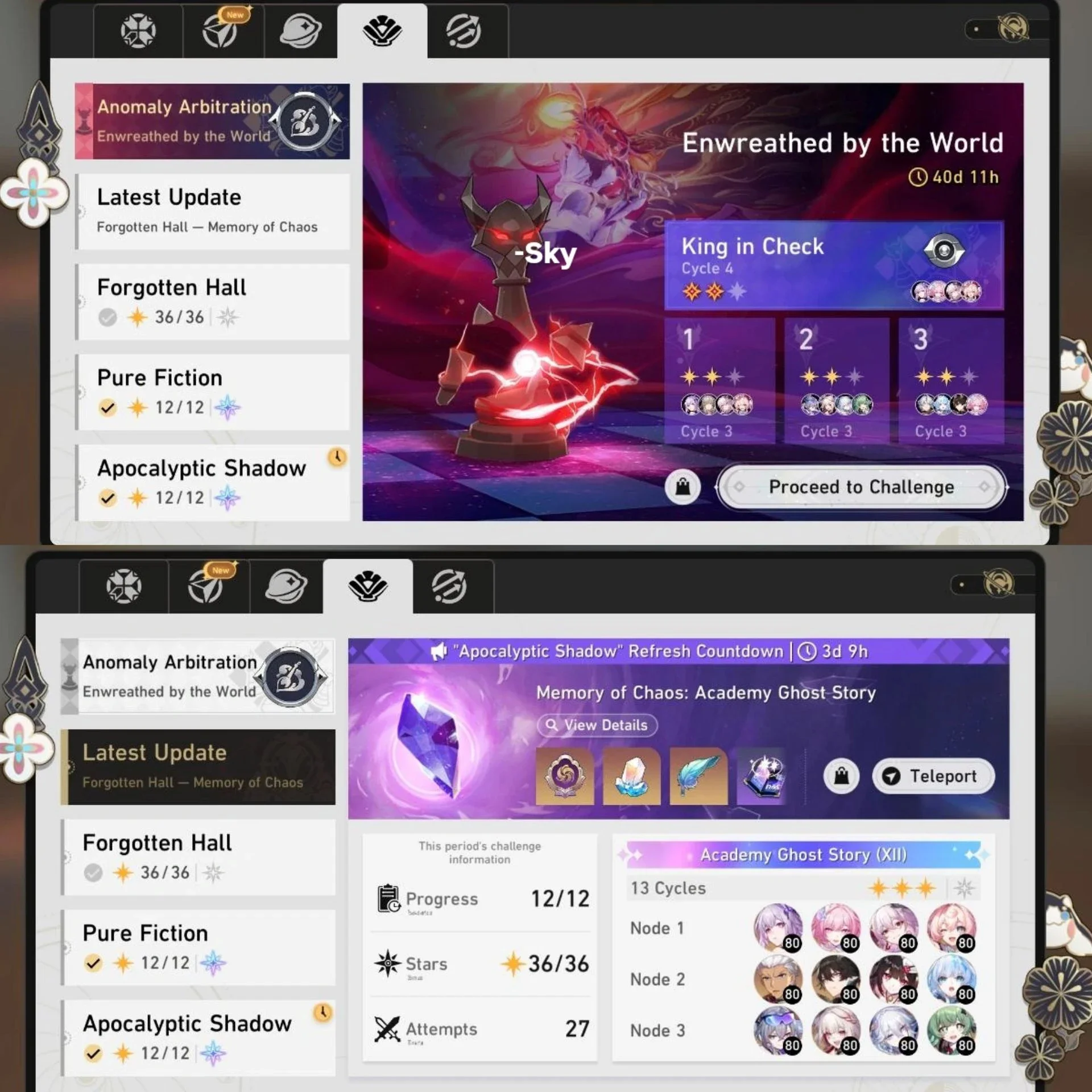 FULL REMEM ALL SIGN (CASTO OUTFIT, CYRENE E2, HYACINE E1) + FULL TEAM SW999 ALL SIGN, PHAINON SIGN+CERYDRA, RATE ON.