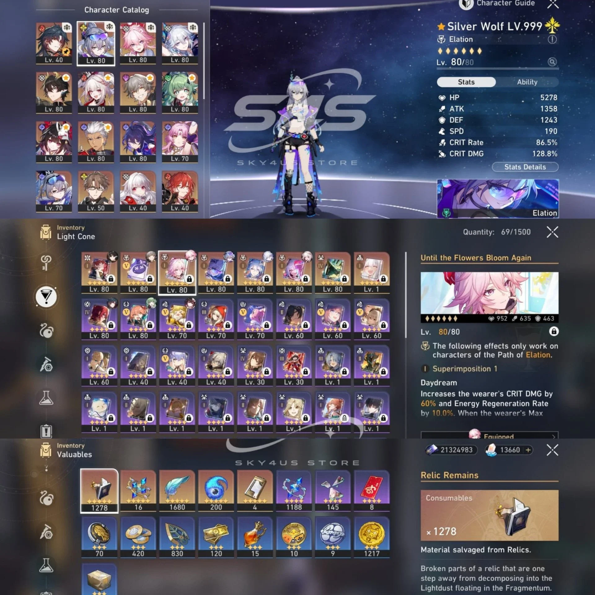 ALL ELATION E1S1 + MBLADE, HOHO E1, ARCHER + SPARKLE + 85 GOLD TIKET
