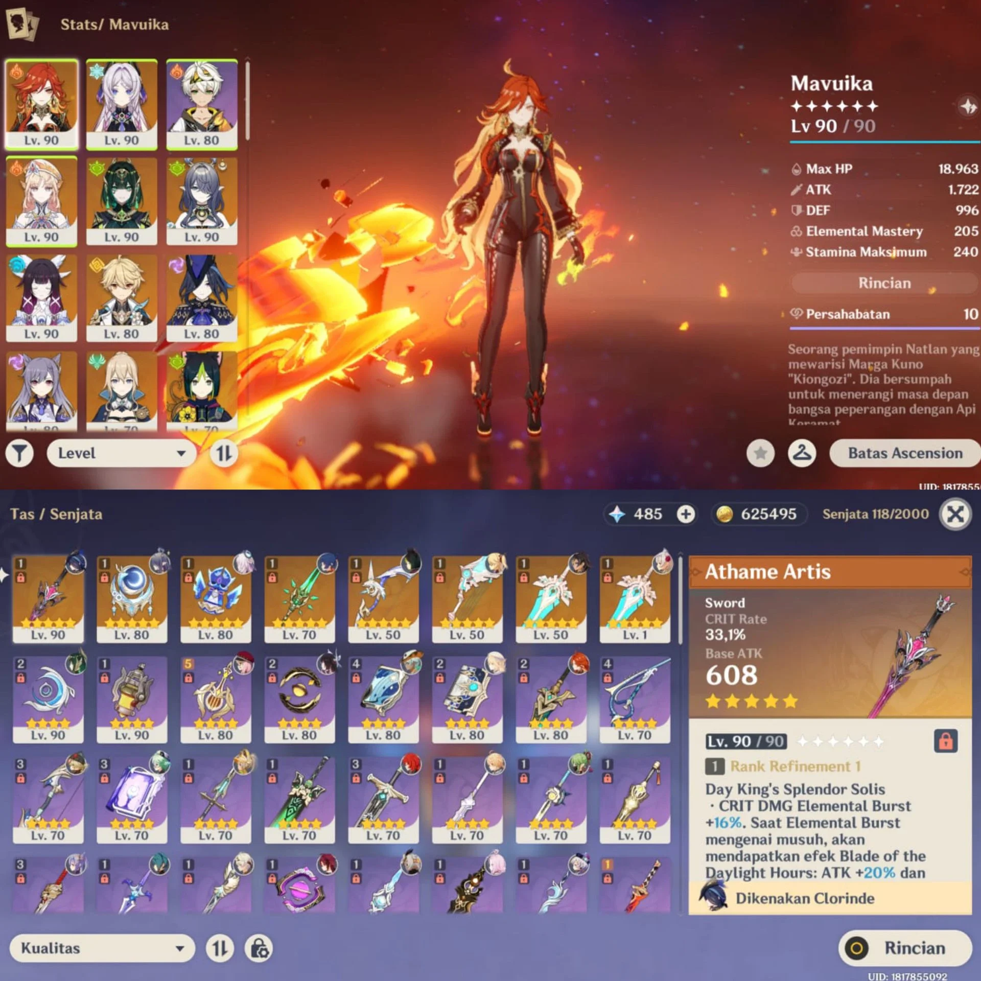MAVUIKA & NEFER SEMI PREMIUM