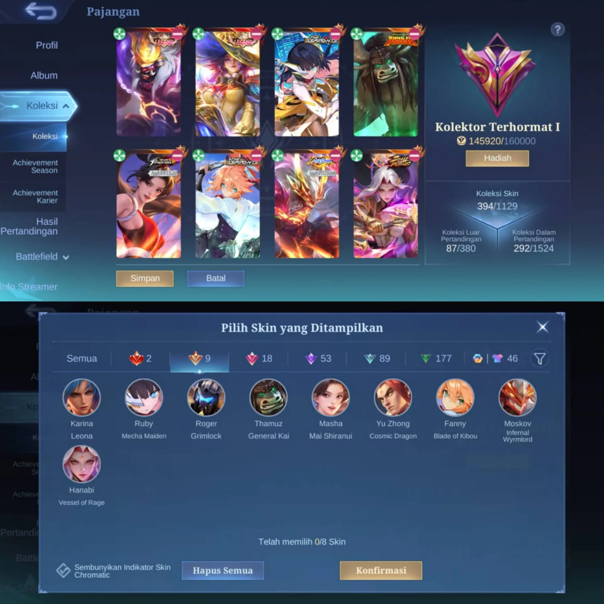 AKUN LEGEND FRANCO LESLEY
