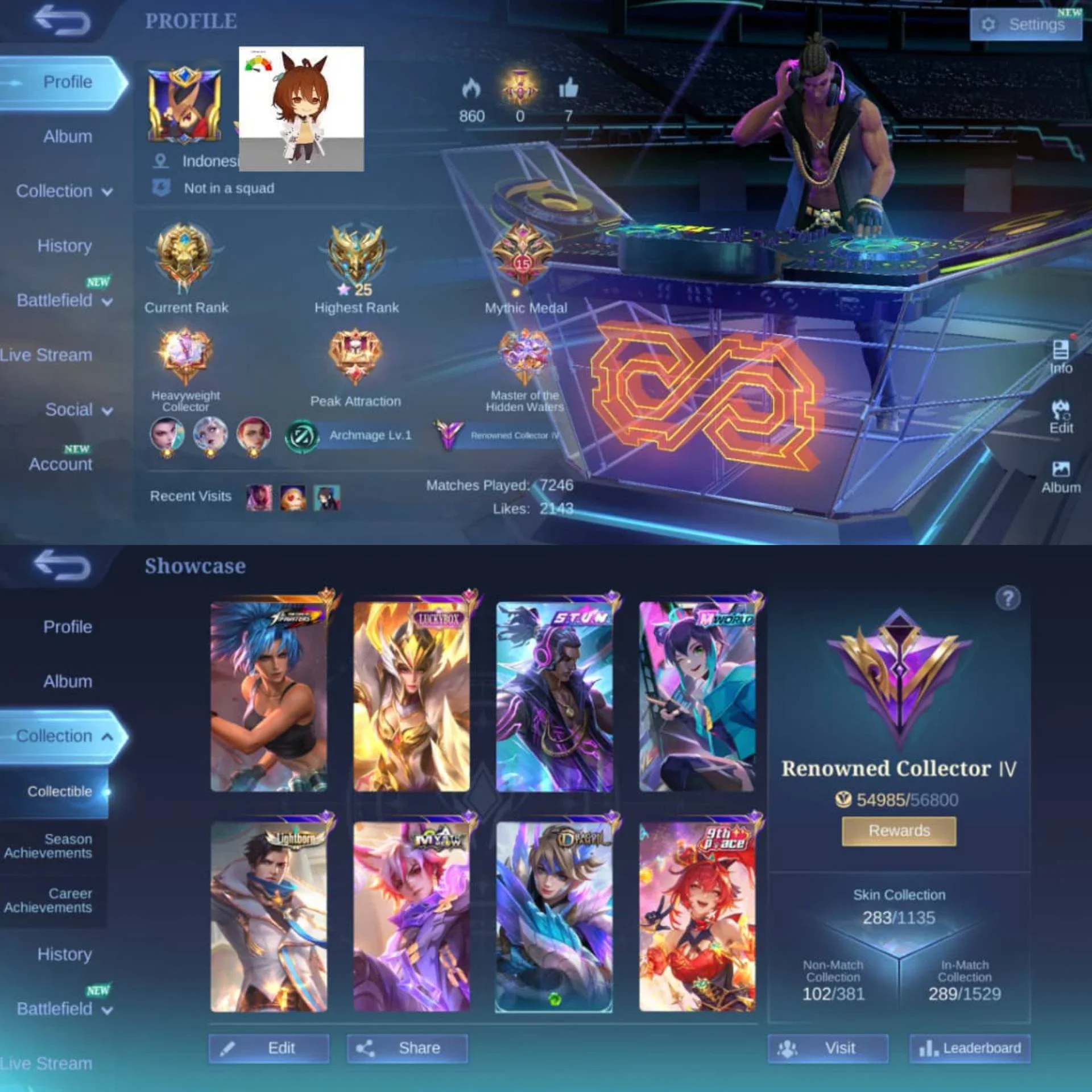 KOF KARINA, FREYA LUCKYBOX, STUN BRODY