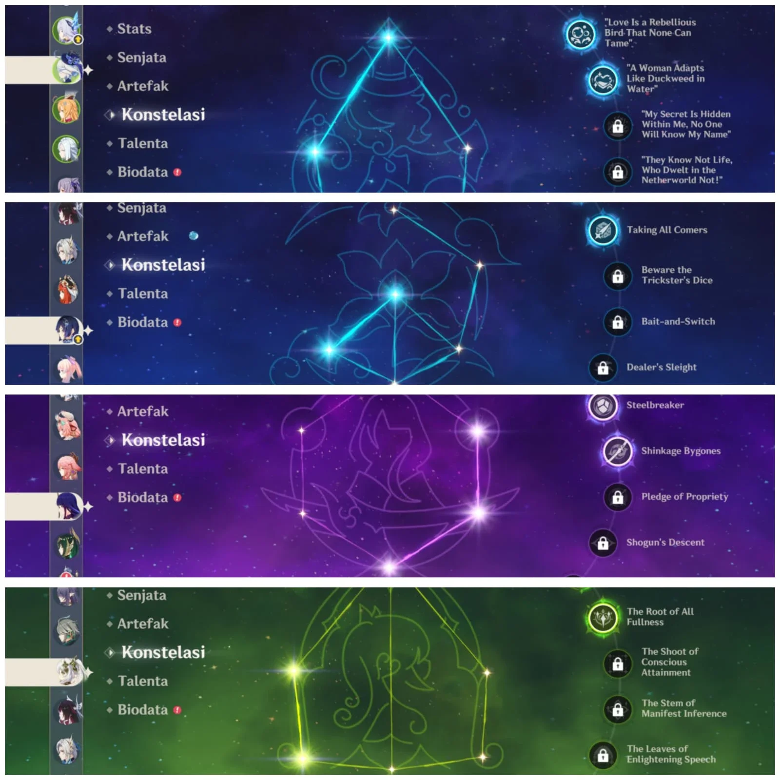 51 LIMIT INC KONSTELASI + 18 SIGNATURE + RESOURCE MELIMPAH
