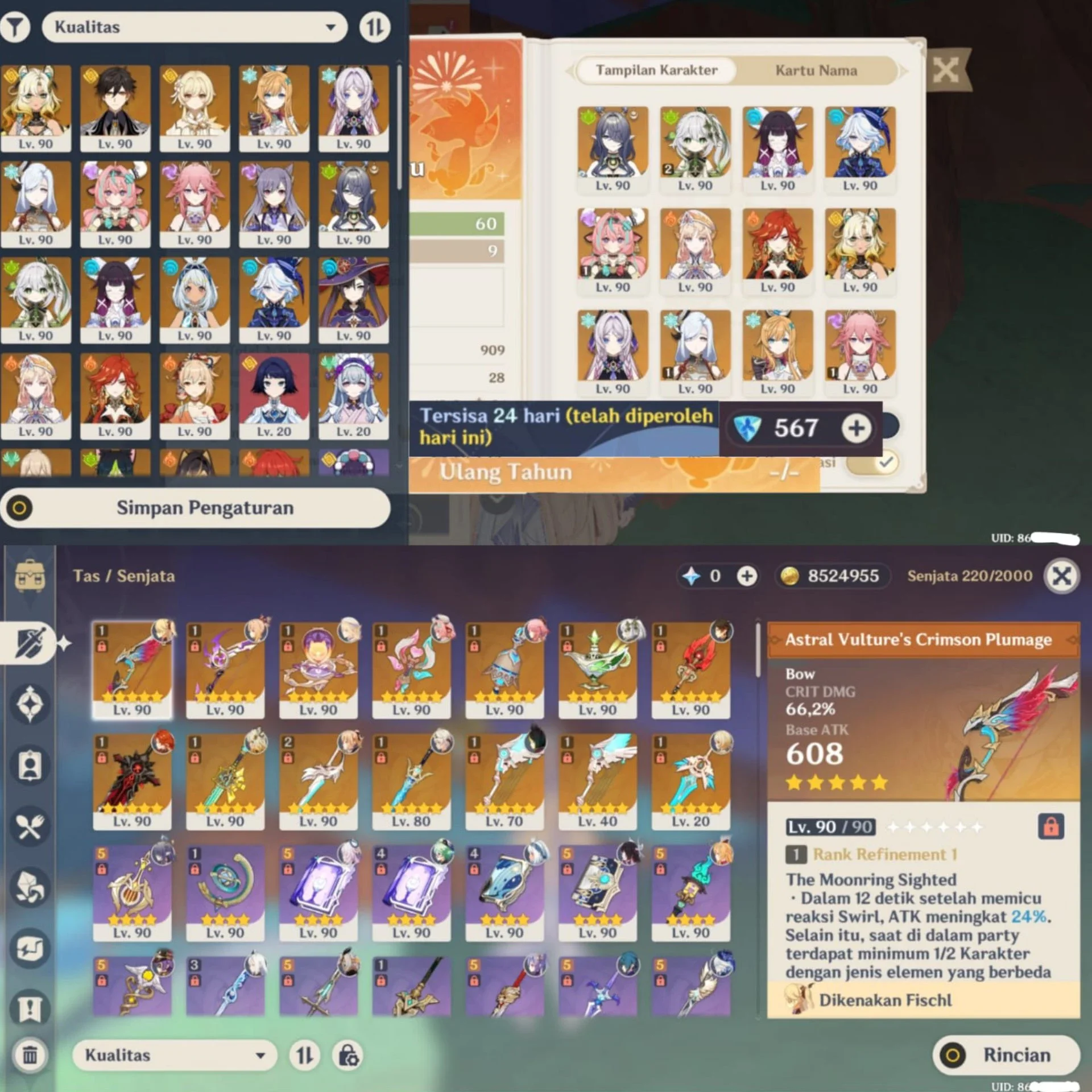 AKUN CHAR META