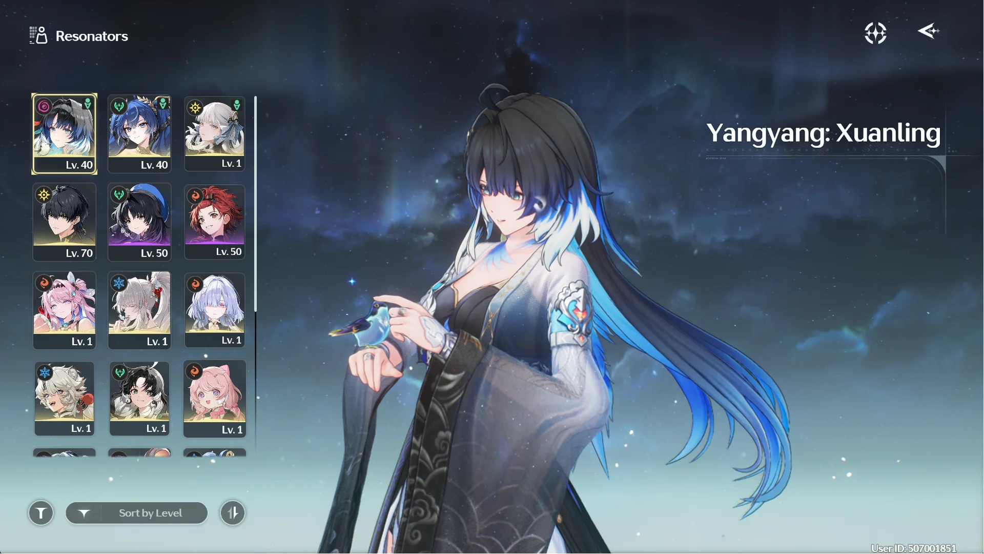 NA | 17x 5★ (3x Sigs) | Iuno+Sig, Denia+Sig, Mornye+Sig, Jinhsi C1, Hiyuki, Yangyang | Unset Bday | WW-024