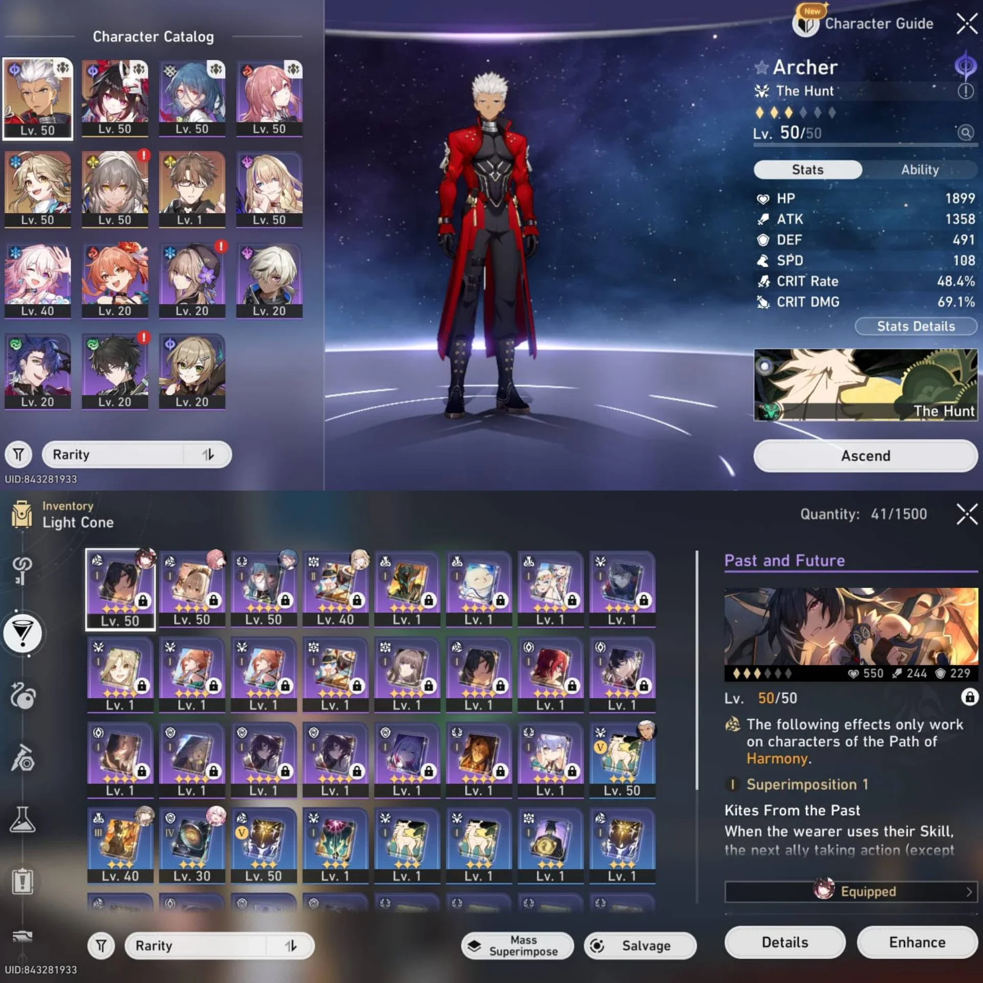 AKUN REROLL HSR