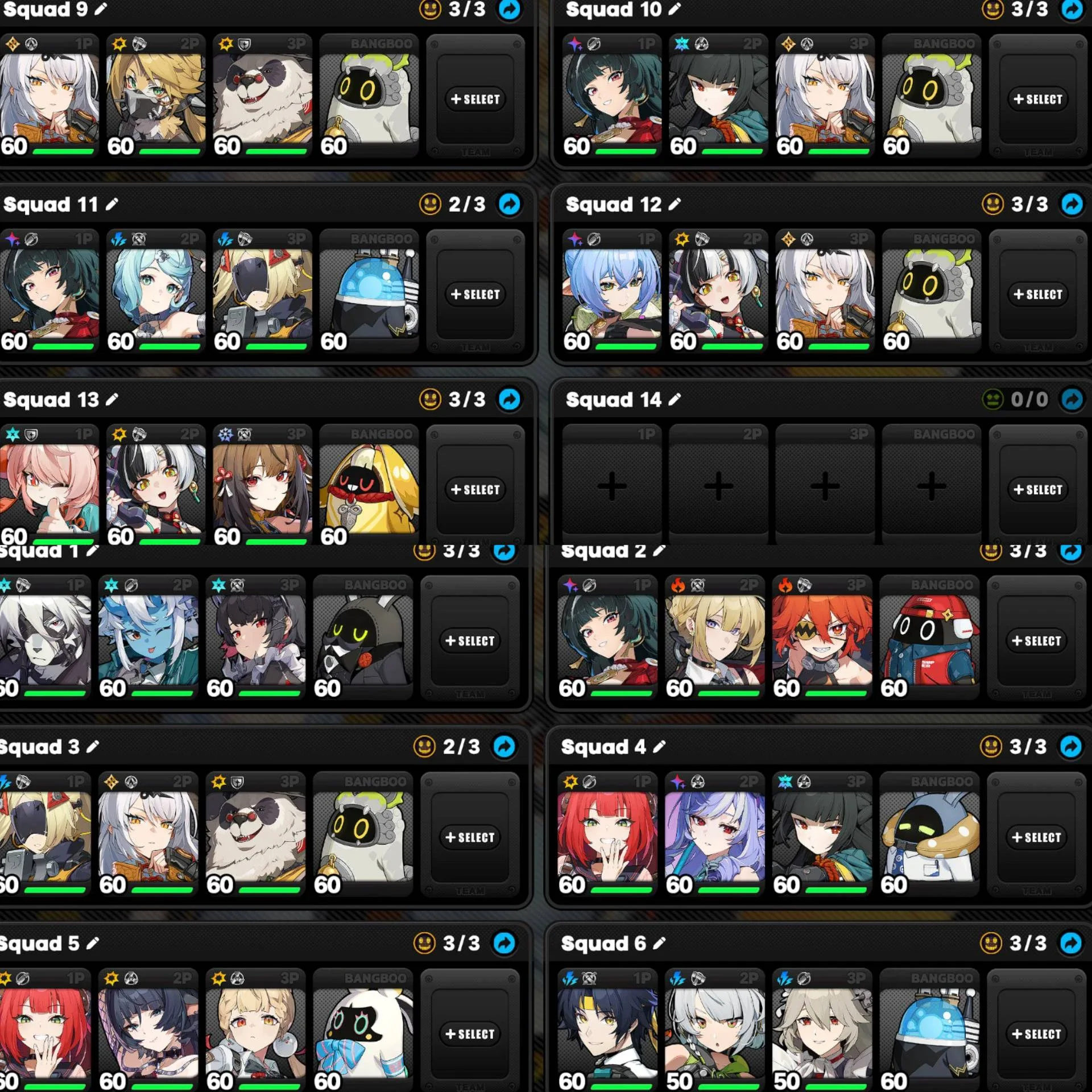 1 USERNAME 2 AKUN ENDGAME (HSR+ZZZ)