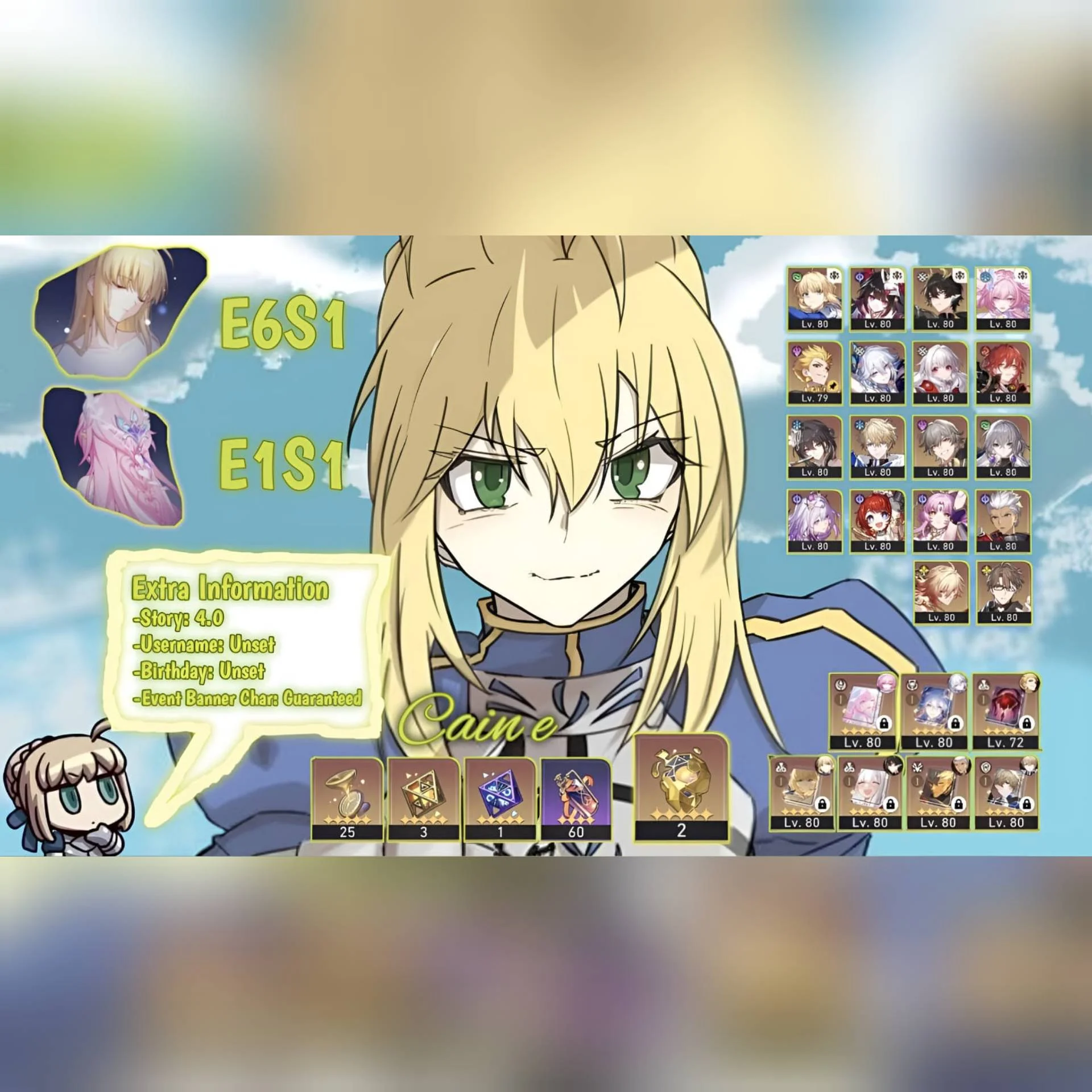 SABER E6S1 + CYRENE E1 + LUOCHA E1 DLL | ALL UNSET