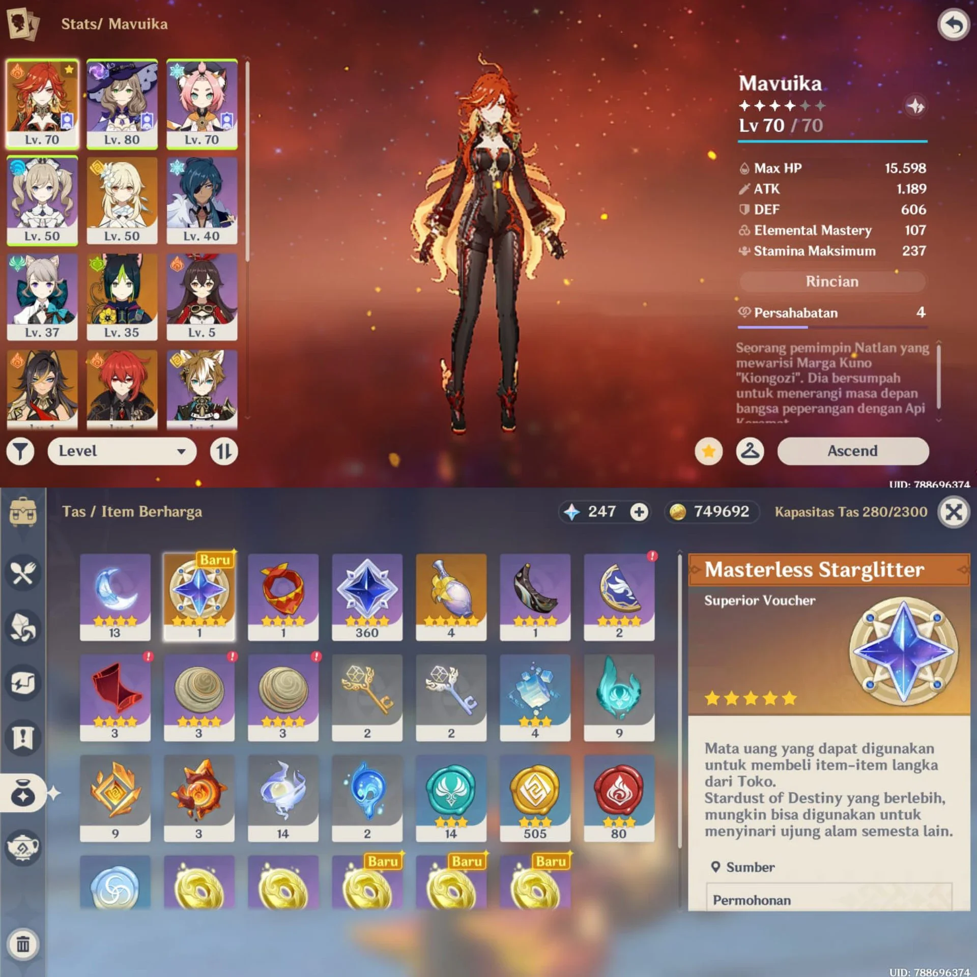 AKUN BARU MAVUIKA SERVER EROPA