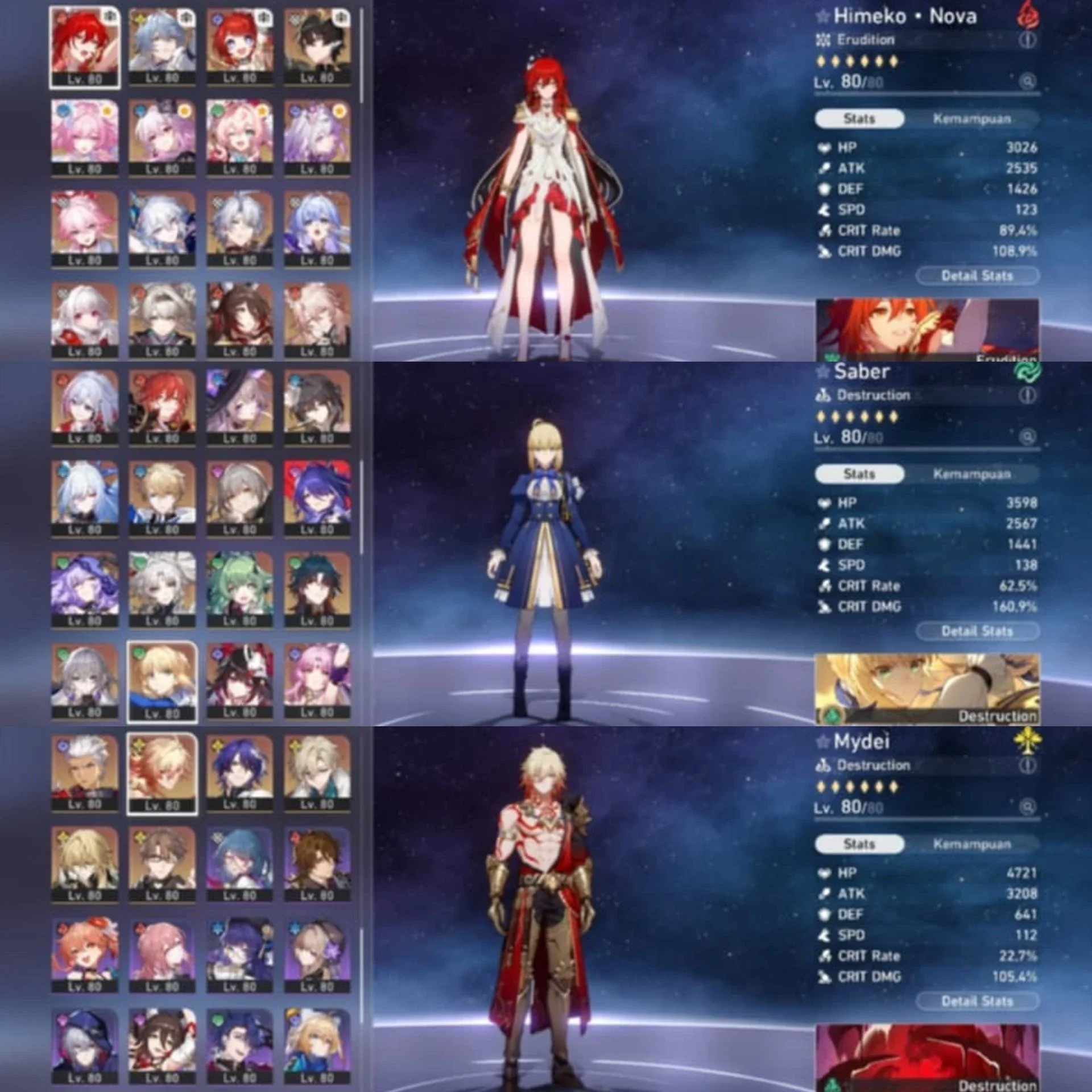 AKUN ENDGAME FUL TEAM META