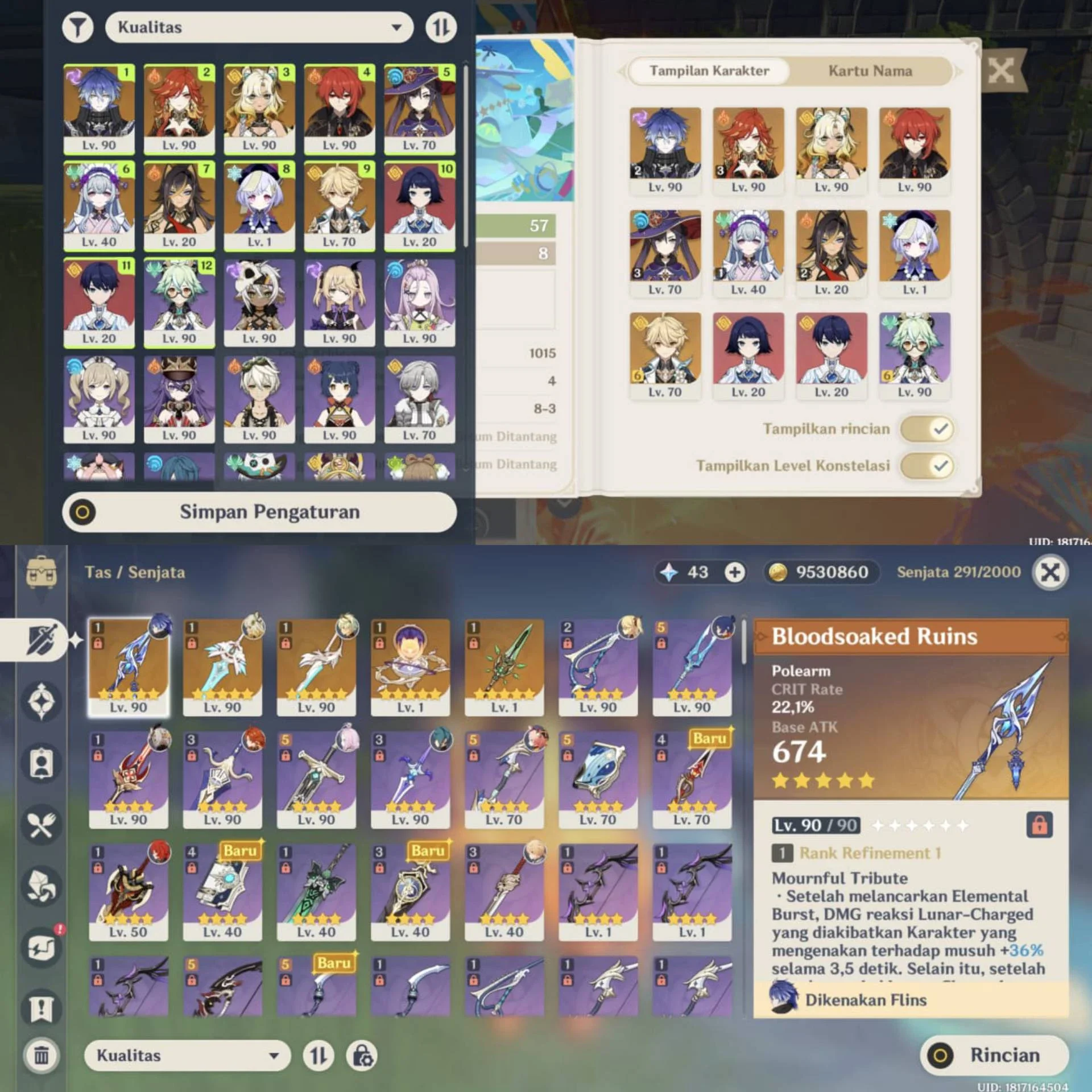 MAVUIKA C3, FLINS C2, RATE ON 75
