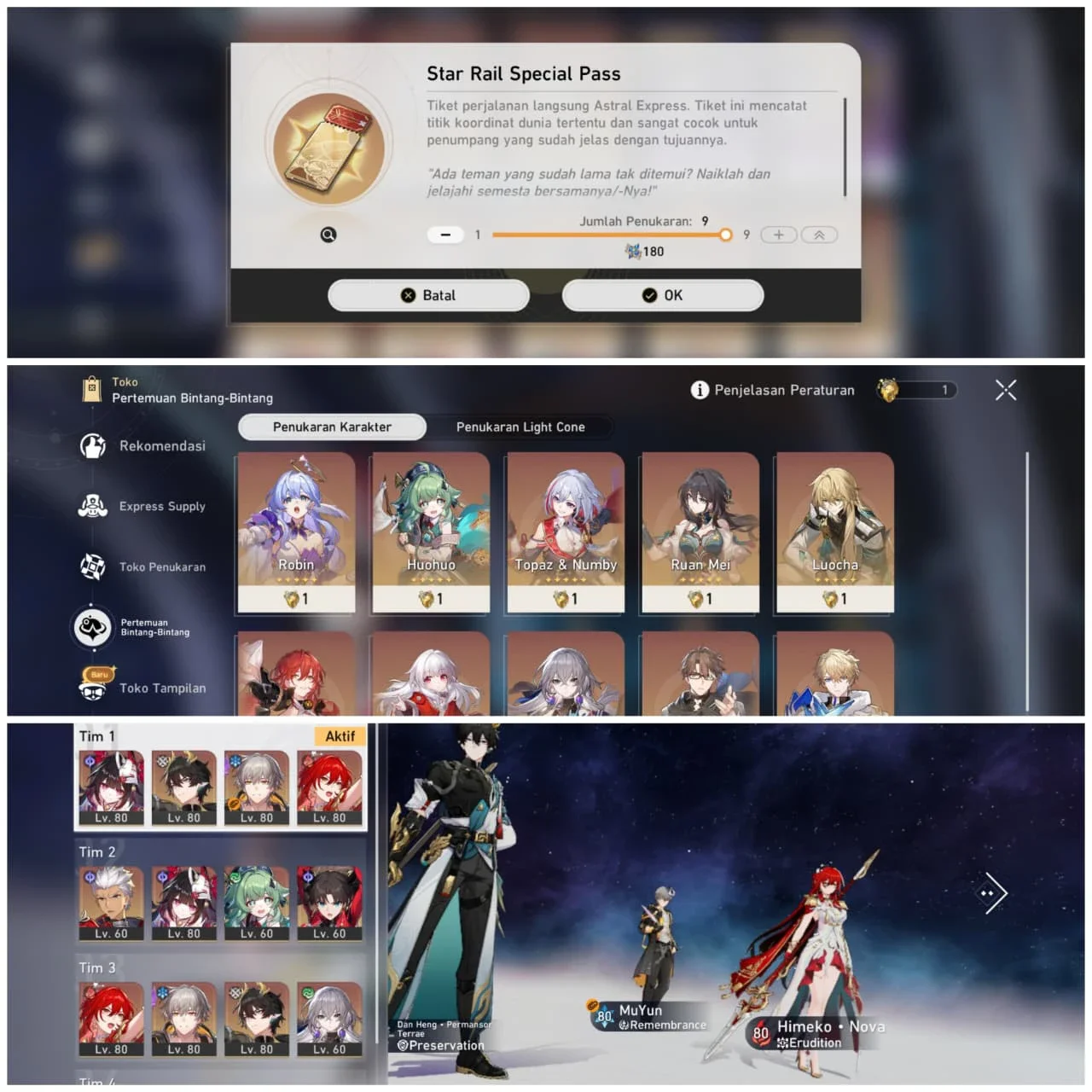 AKUN TIMBUNAN + PREM ARCHER + SEMI PREM HIMEKO NOVA