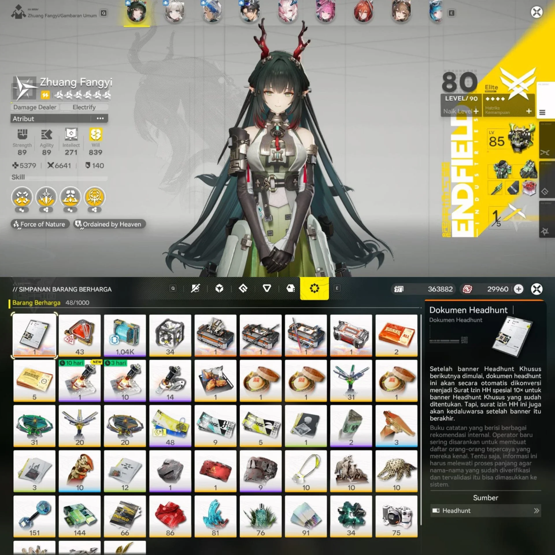 AKUN ENDGAME TINGGAL MAIN + LIBAS