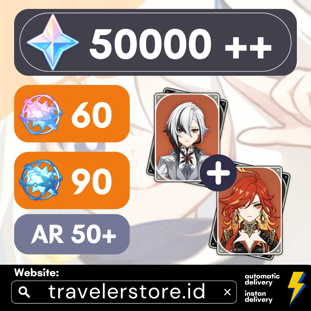 Mavuika Arlecchino + 50000 Primogems