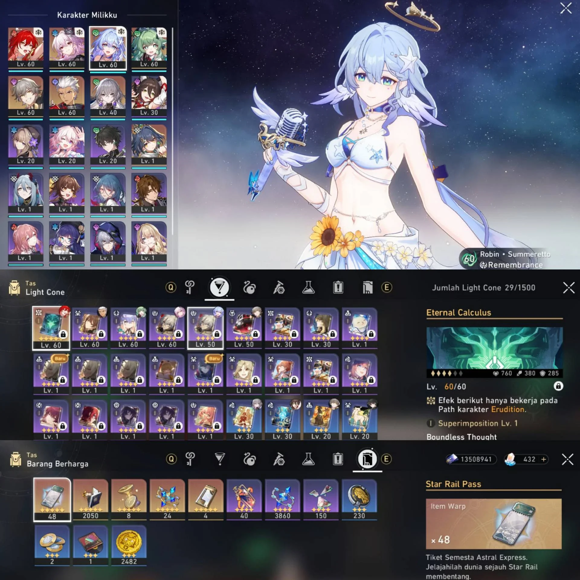 HIMEKO NOVA + ROBIN + EVERNIGHT