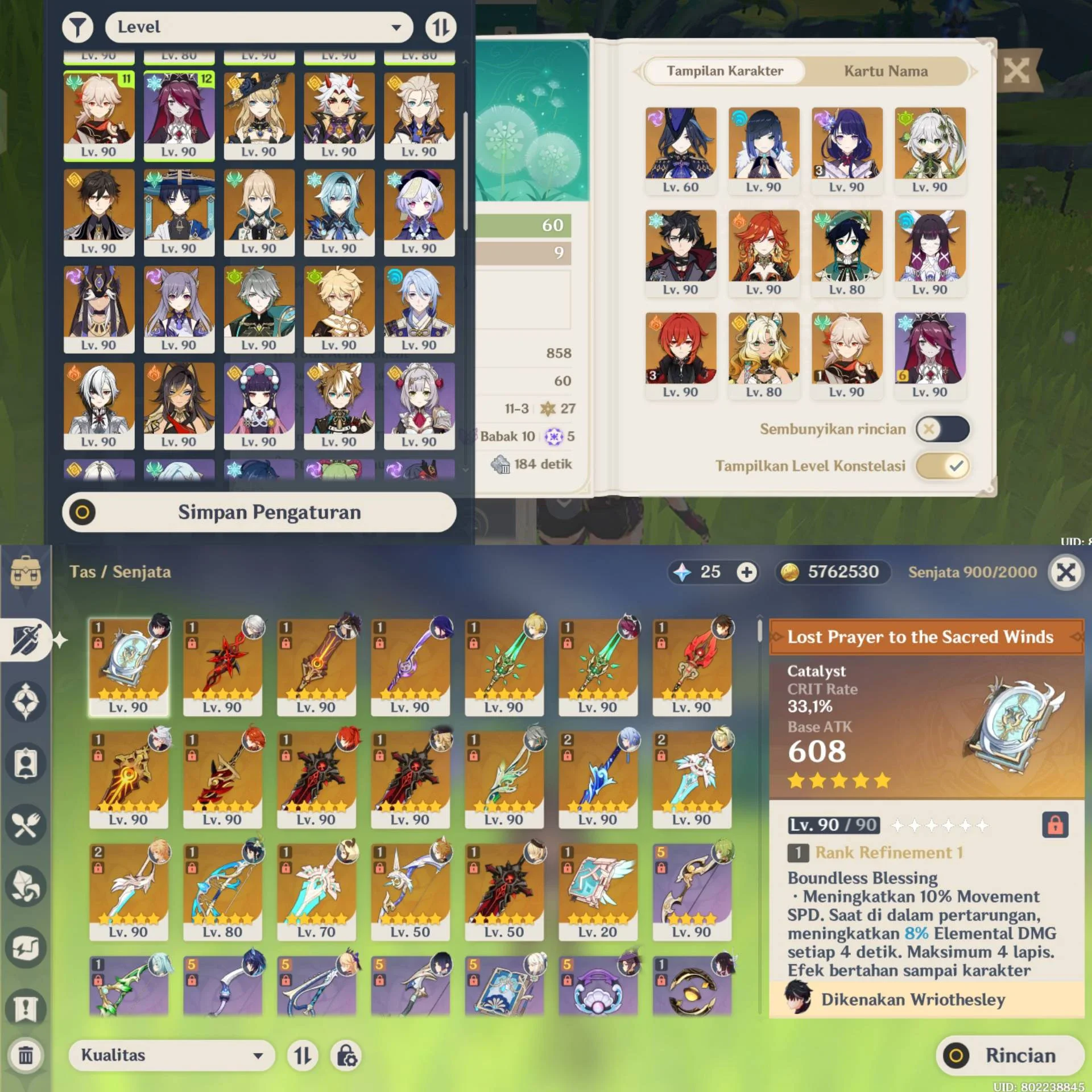 20 LIMITED CHARACTER, RAIDEN C3 SIGN + BANYAK WP B5