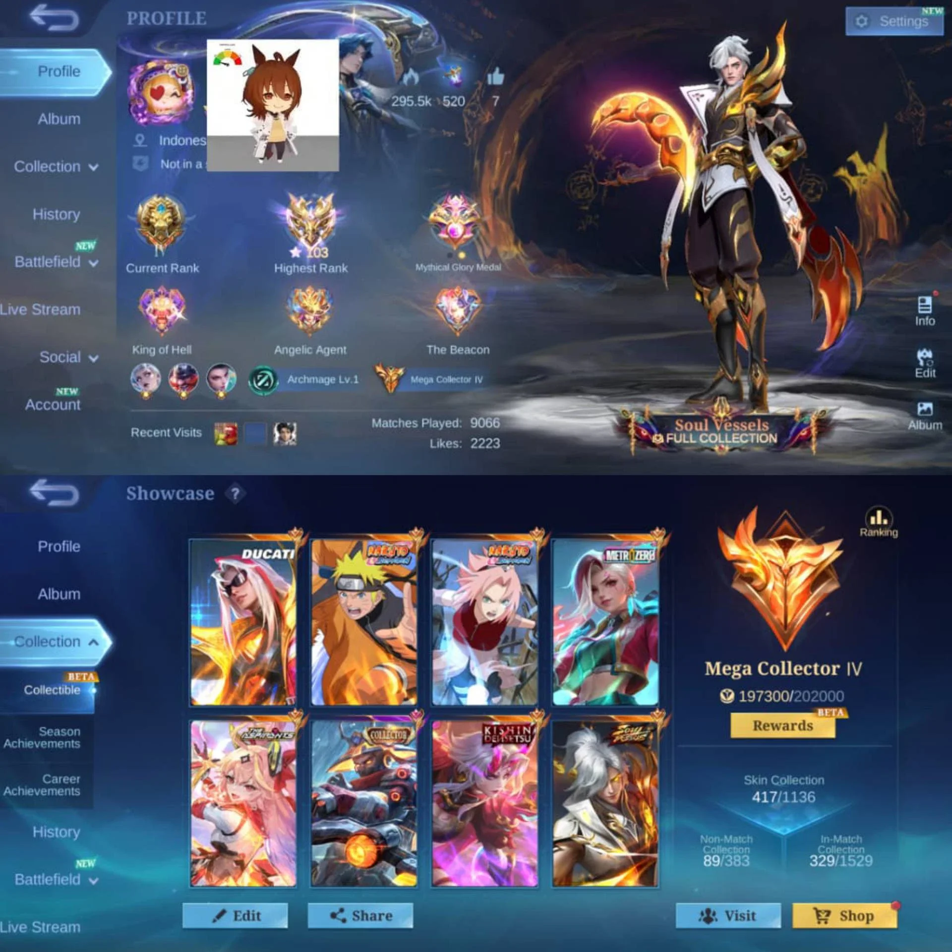 3 LEGEND, 3 KOF, 4 ASPI, 2 NARUTO, 2 SATRIO, 2 SOULVESS, 7 CC, DLL.