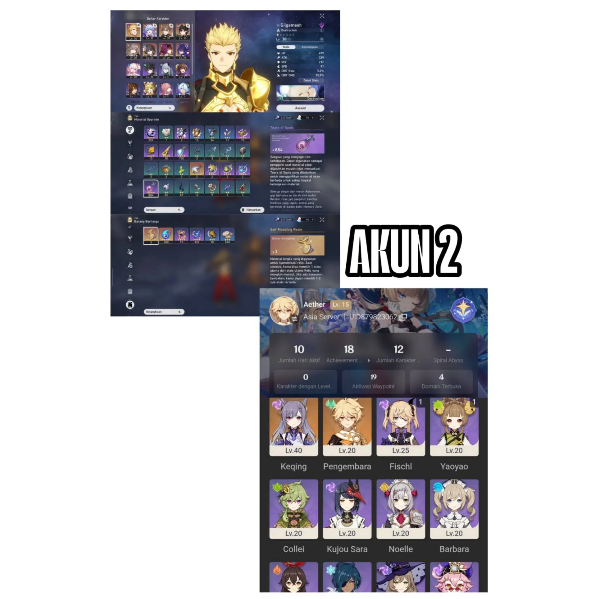 HSR RATE ON + GENSHIN