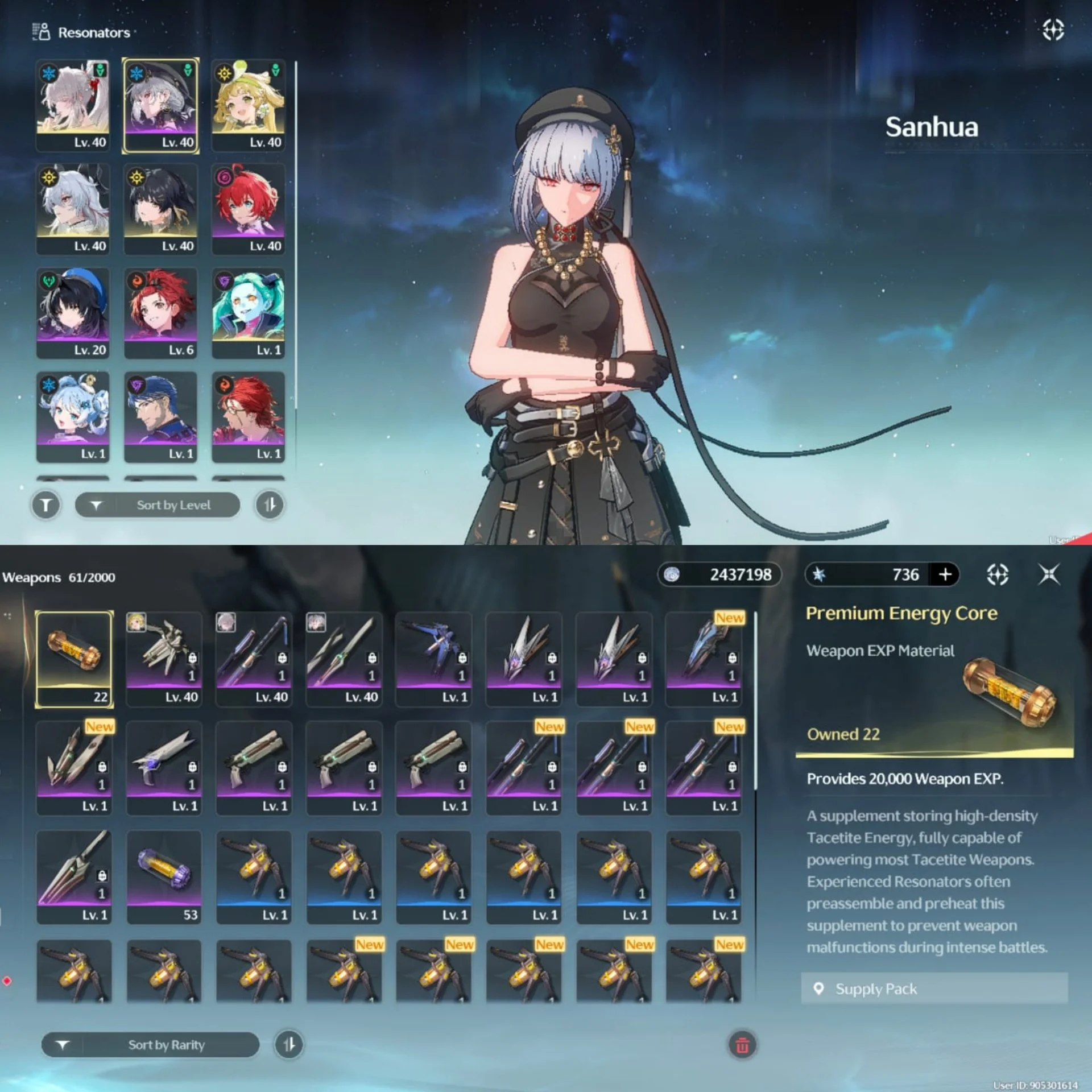 AKUN STARTER NO CHEAT