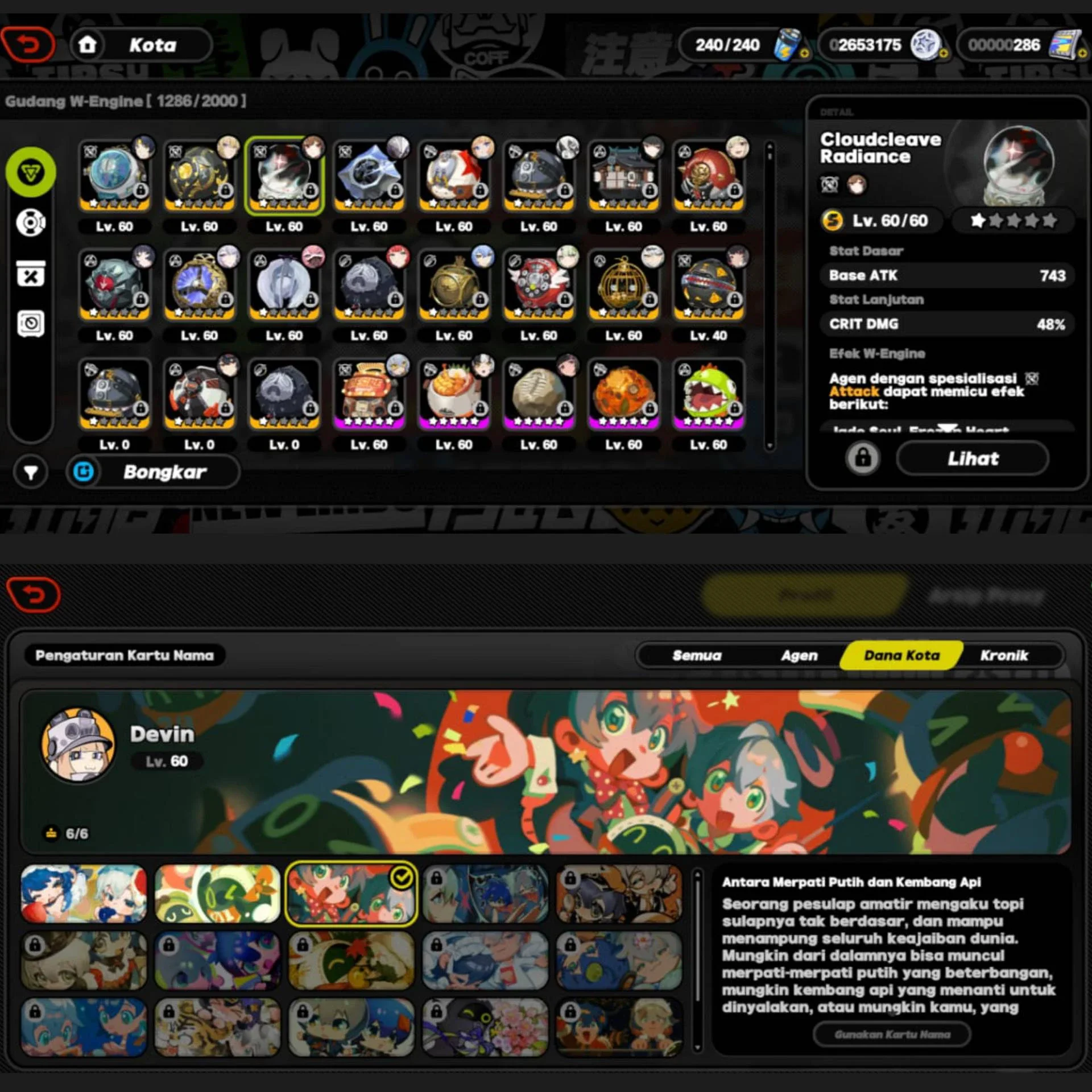 AKUN WHALER FULL VOID HUNTER, AOD, M6 YSG