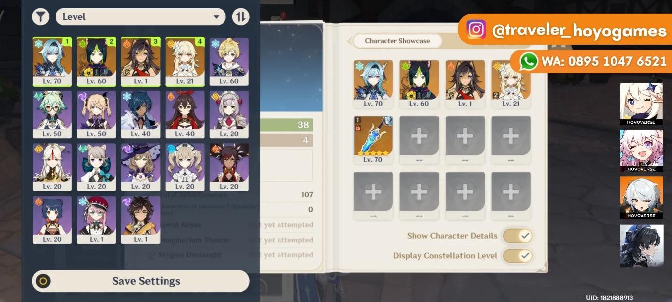 Eula Sign AR 38 MC Lumine All Unset
