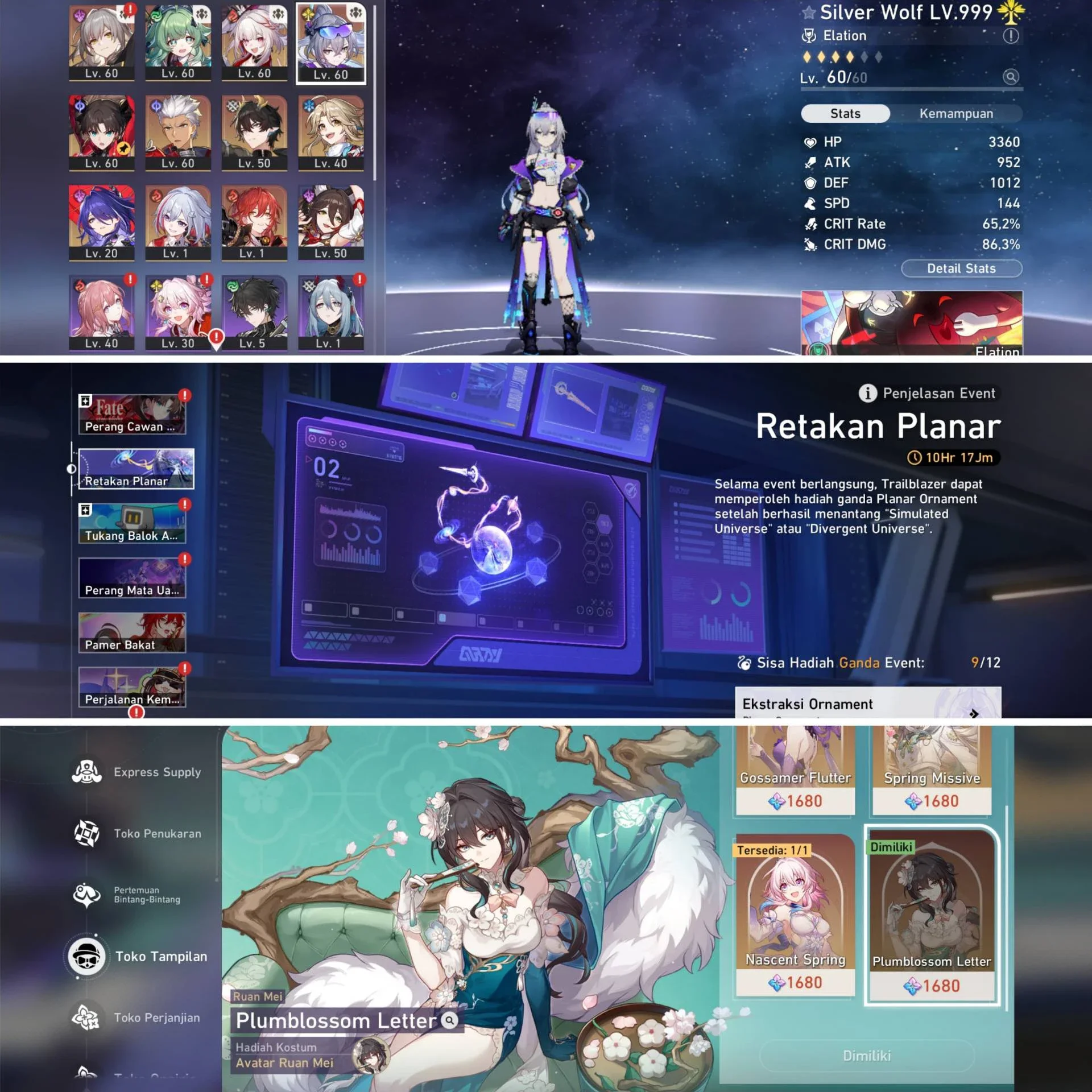 AKUN TIMBUNAN + SEMI PREM SW999 + SEMI PREM ARCHER