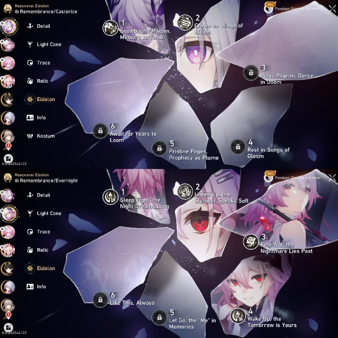 EVE E4 & CASTO E2, REMEM TEAM