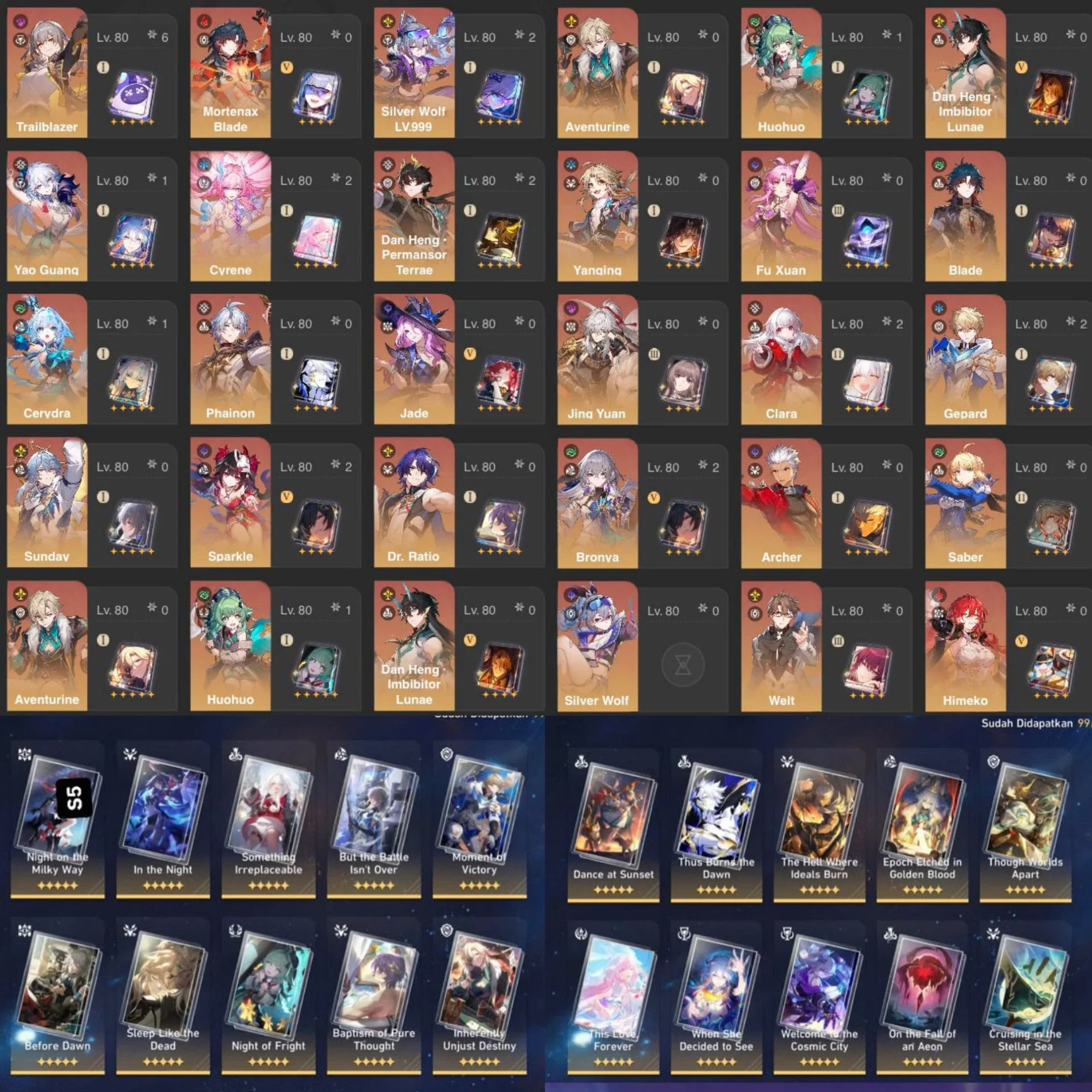 HSR GAGAH SIAP LIBAS ALL CONTENT GAME