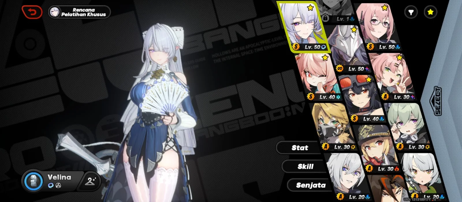 ASIA | 8x S-Rank (1x Sig) | Pyrois+Sig, Yanagi, Velina | IK 48 (Unset All) | ZZZ-004