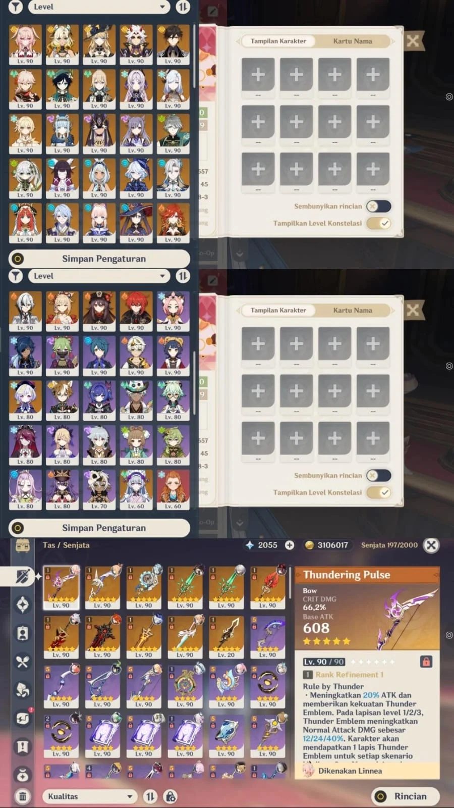 Jual Akun Genshin Impact End Game