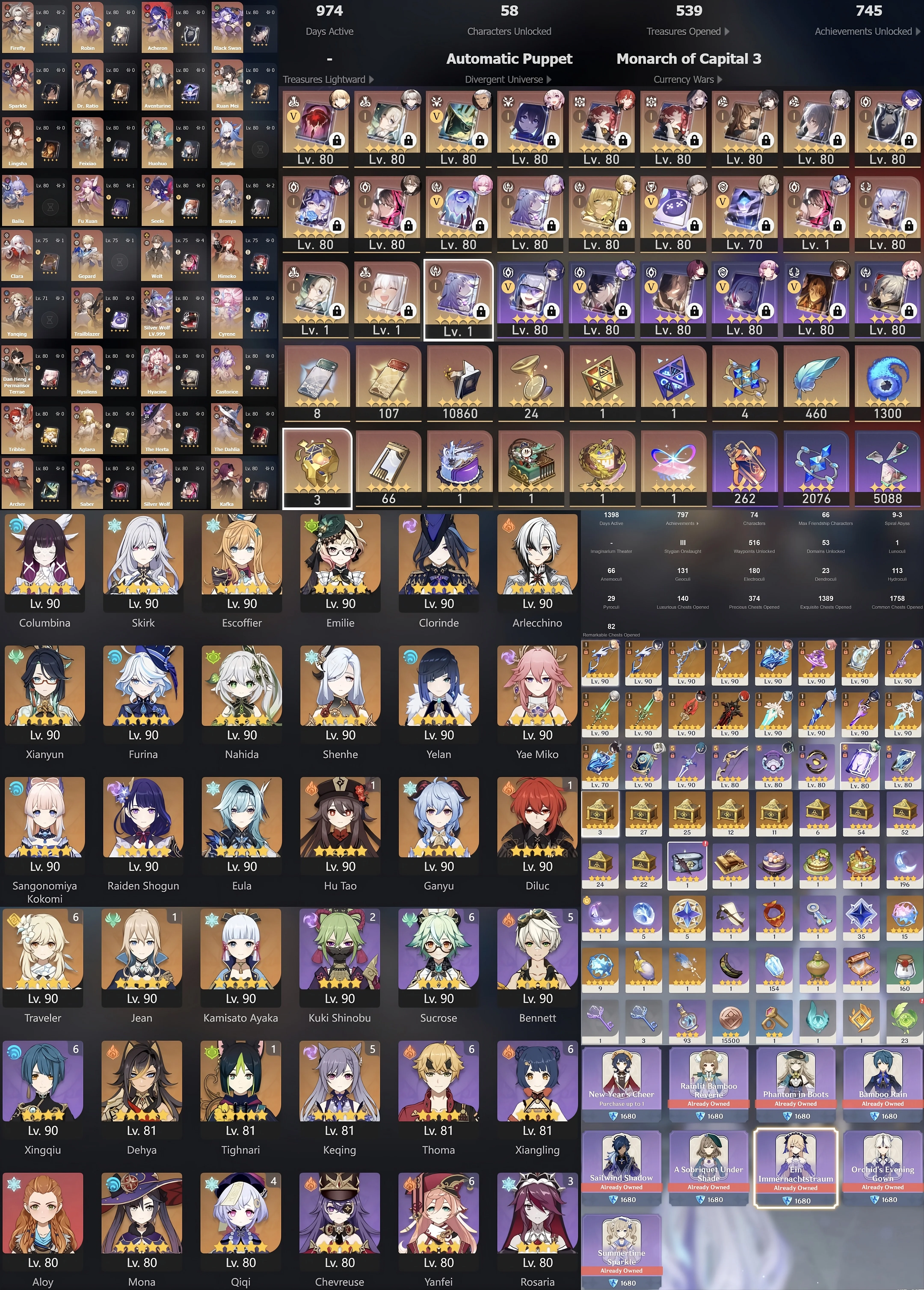 WTS GI + HSR (Asia Server)