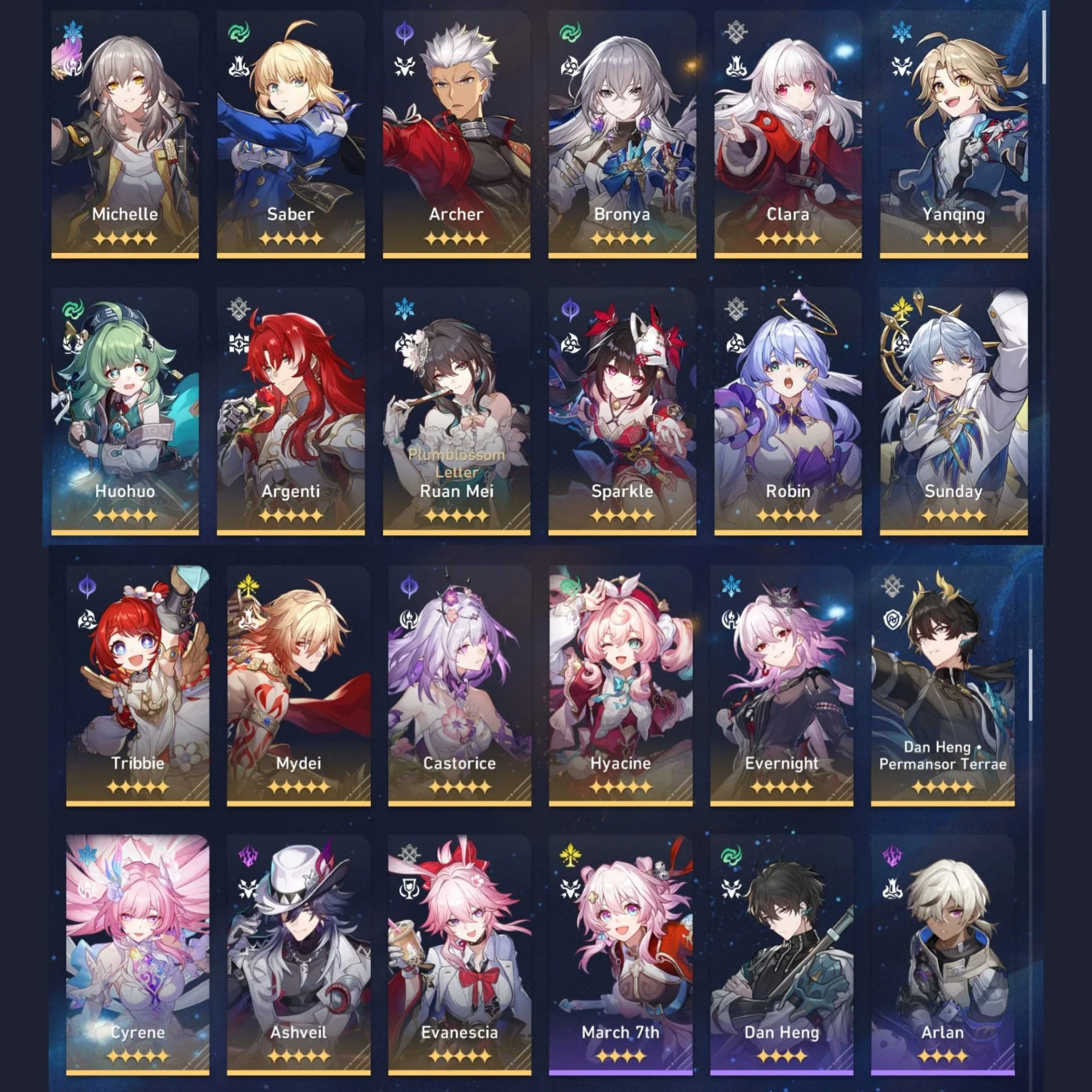 ENDGAME AKUN  Game : HONKAI STAR RAIL