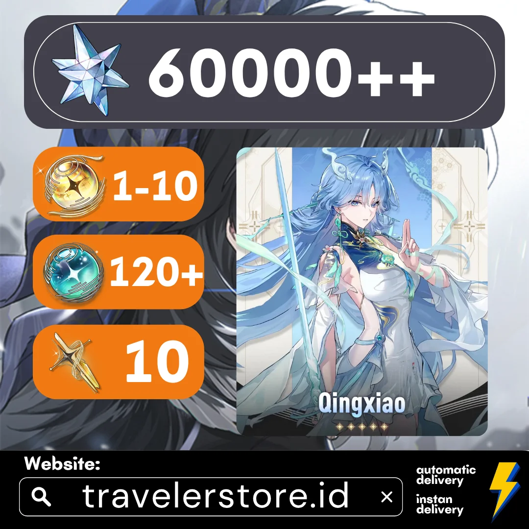 QingXiao Sign + 60000 Astrite SEA All Unset