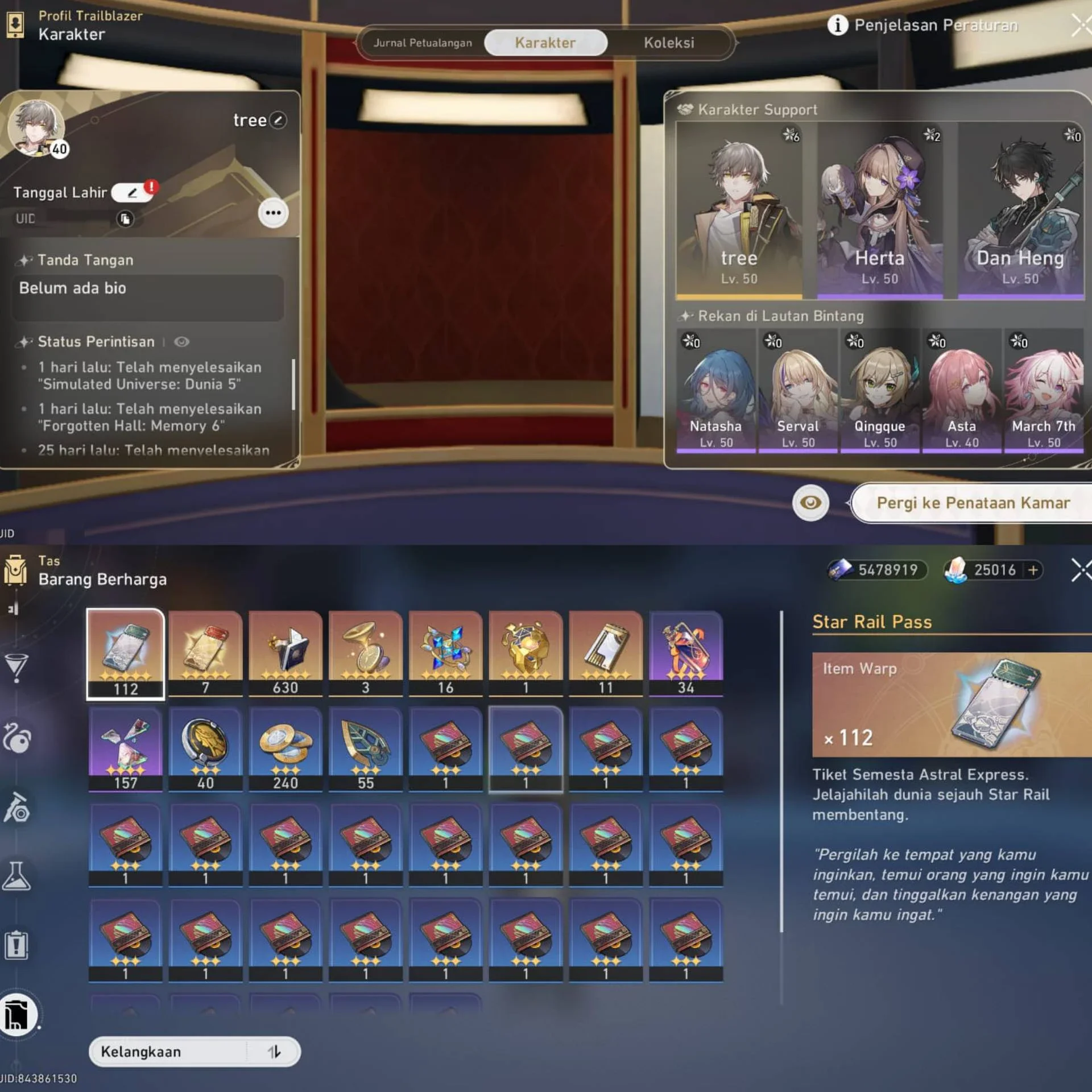 AKUN TIMBUNAN / REROLL MURNI GRINDING SENDIRI